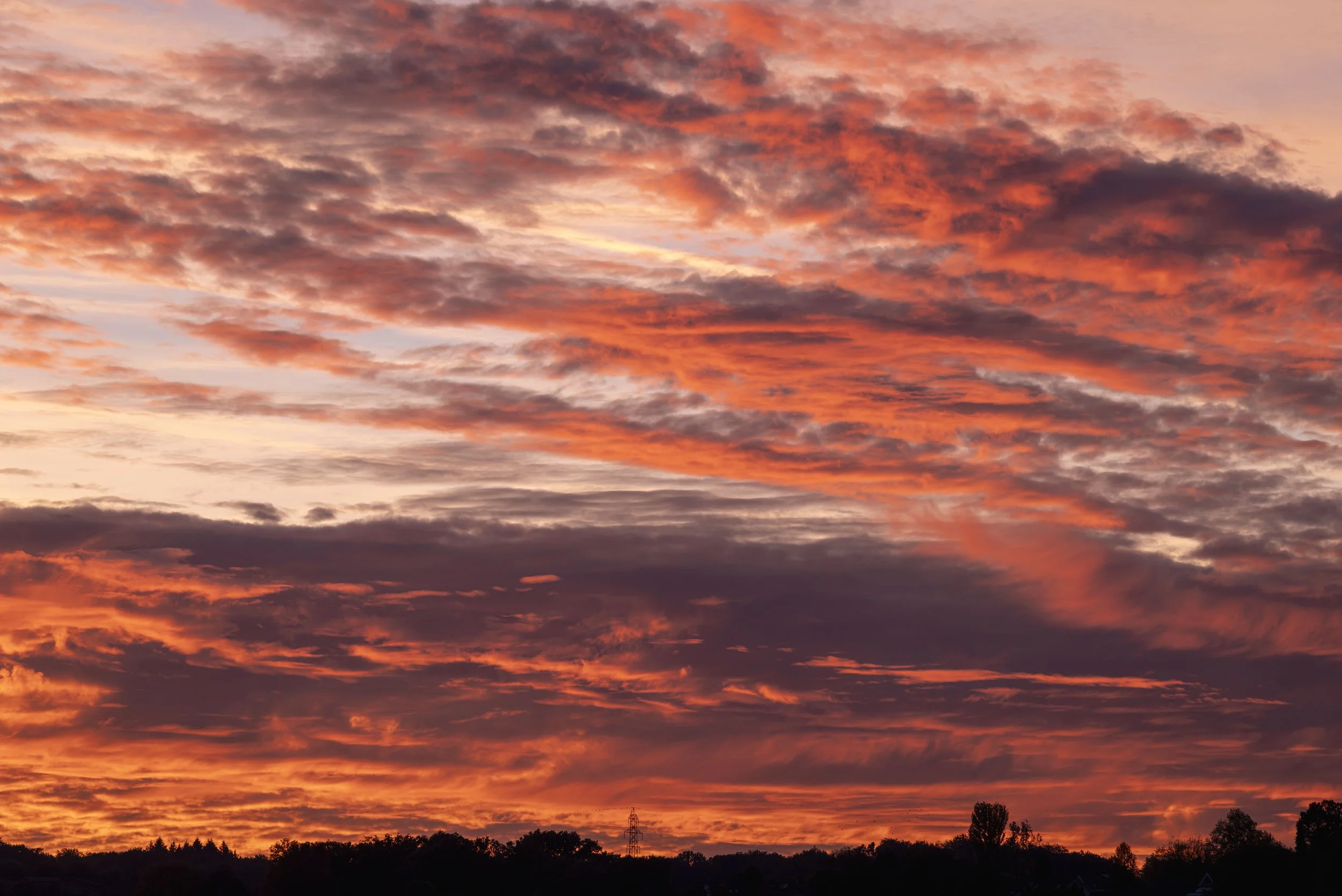 Westhimmel/ western sky. 2026-10-15