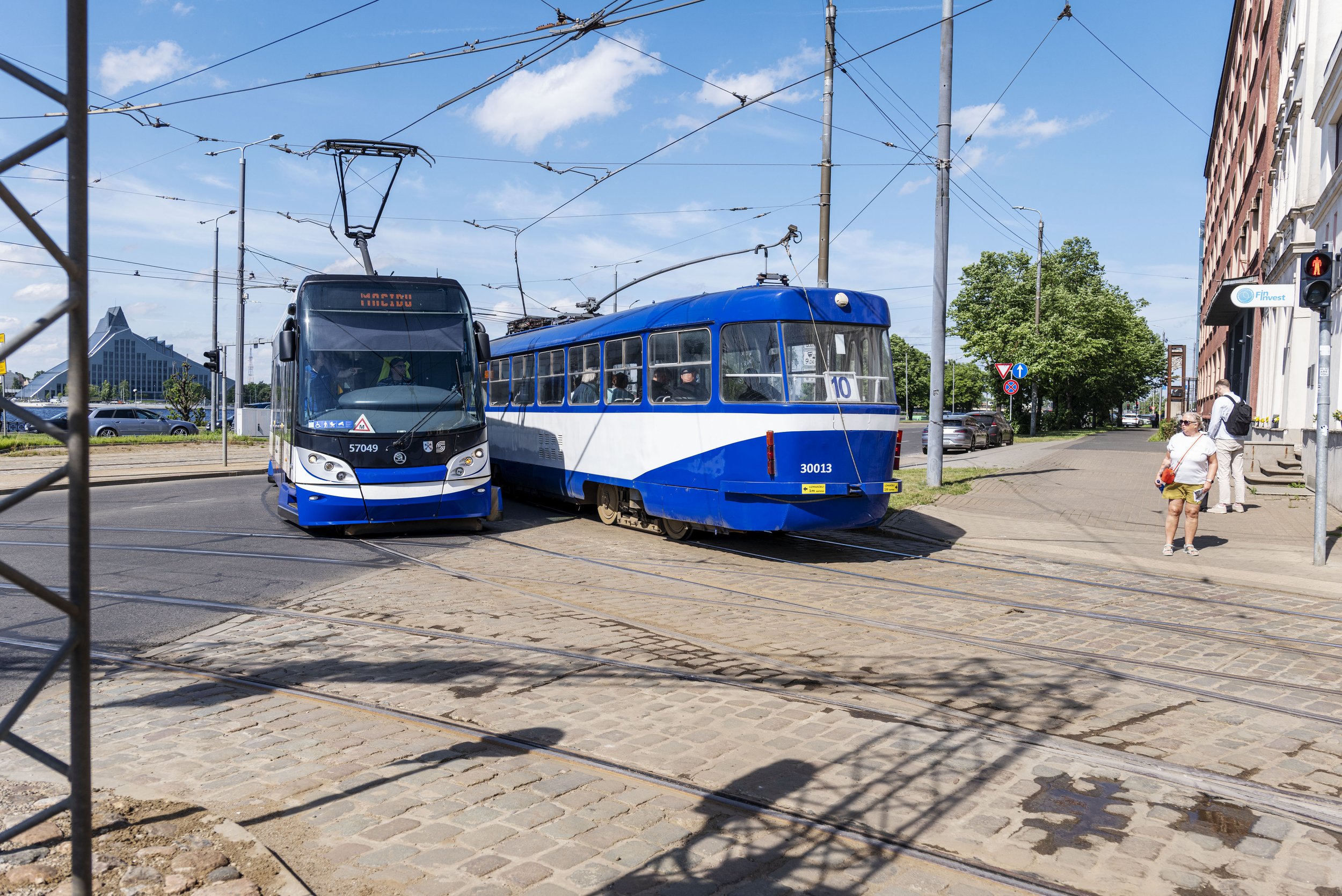 Strassenbahn Riga, Skoda und Tatra. 2026-06