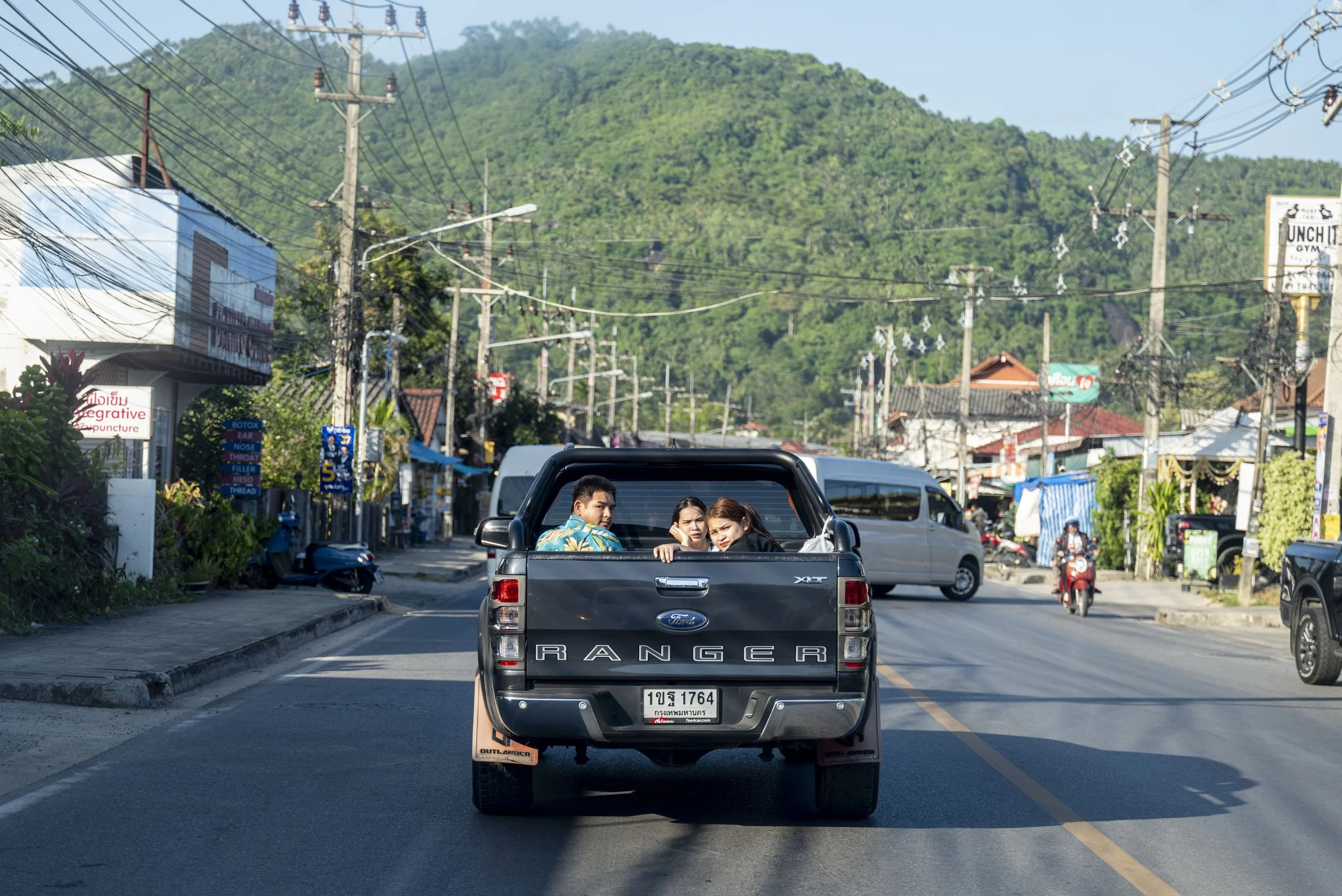 Strassenverkehr Ko Samui, Thailand 2026-02