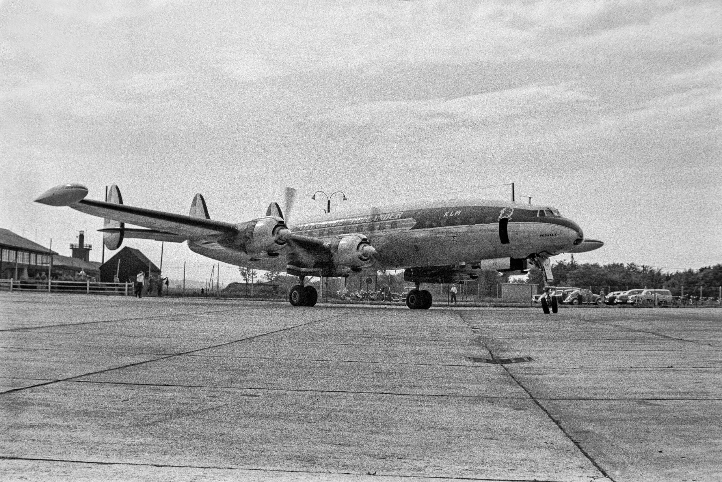 KLM L-749, 1957. Foto P. Kalt