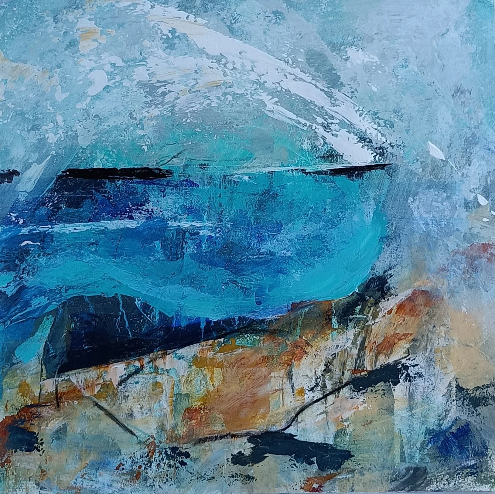 rocky seascape