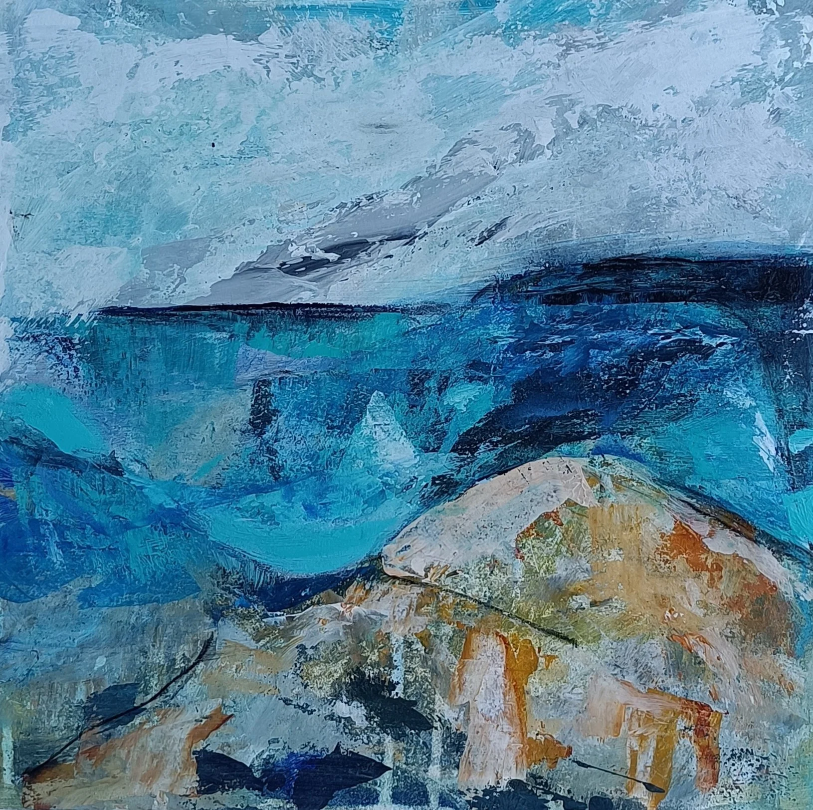 rocky seascape