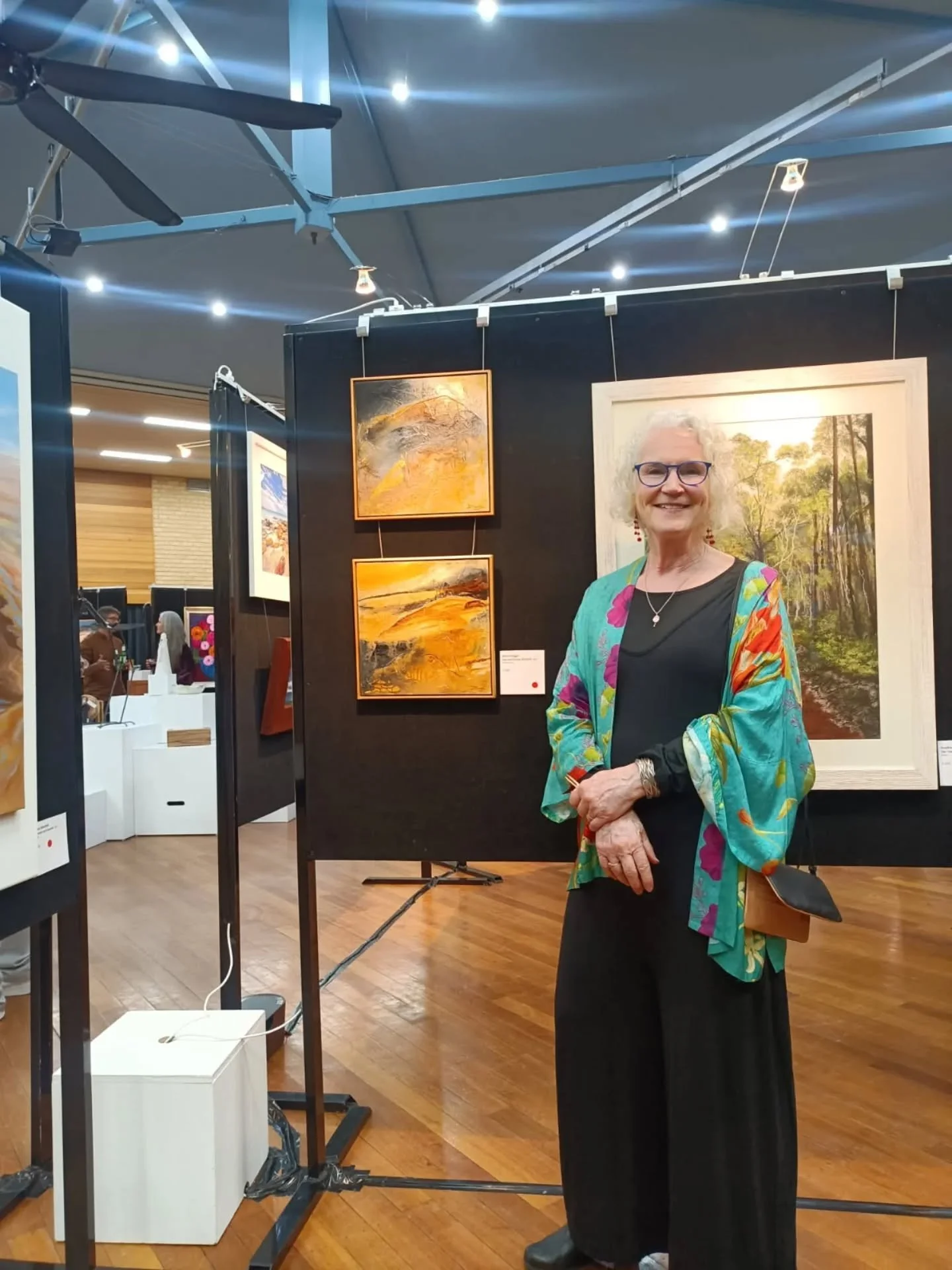 A beautiful night at the opening of @bccartex last night. I look forward to it every year. It's such a great way to catch up with fellow local artists and friends. 
I was delighted that SOFT and STRONG is going to it's new home. Thanks Anthea! 
Many 