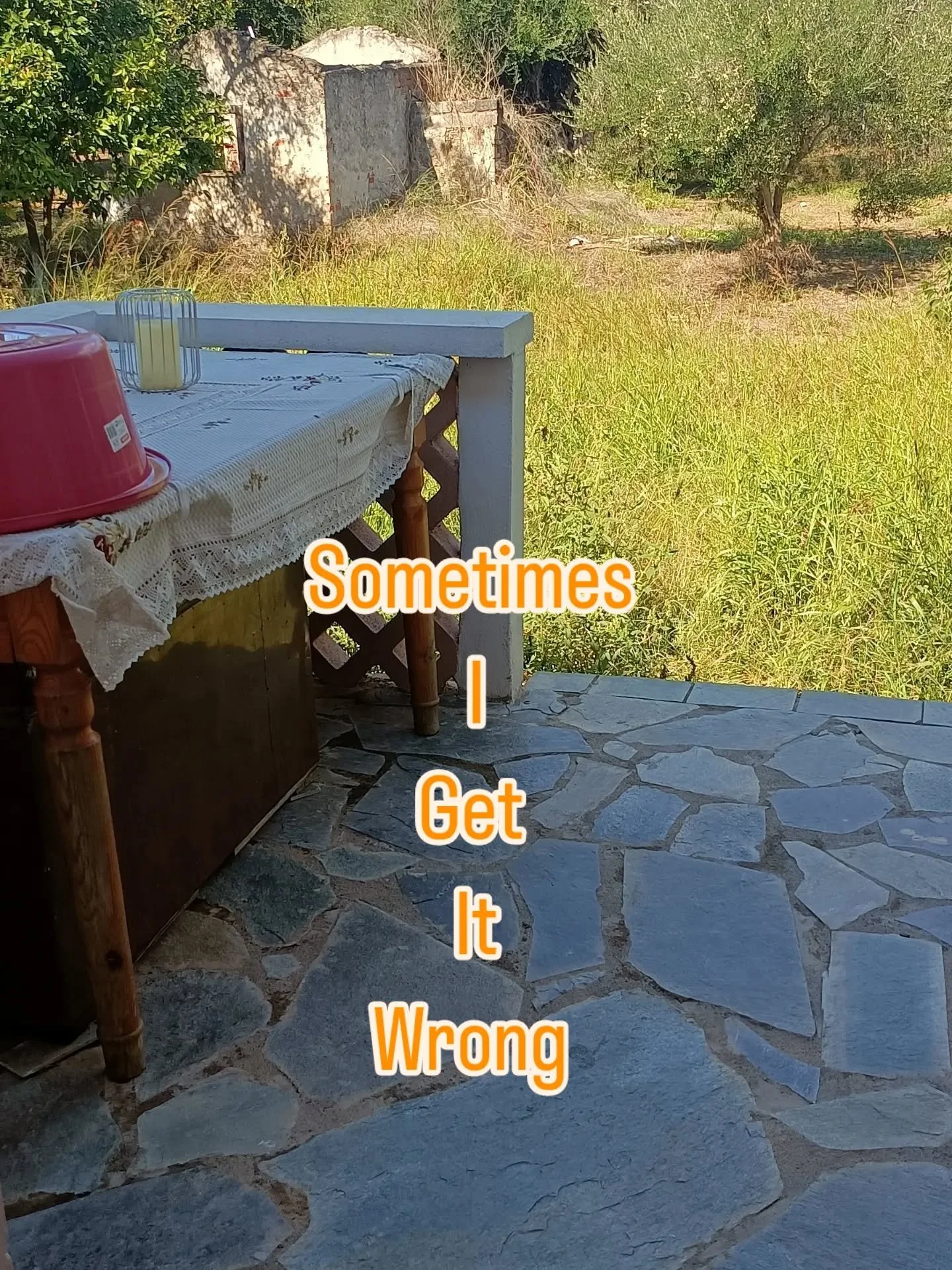 With Airbnb you never quite know what it's going to be like. 
Sometimes it's rocks and sometimes it's diamonds.
This day I went from despair to elation. 
It's the last week in Greece and I wanted it to be special. I'm thinking of a quaint village in 