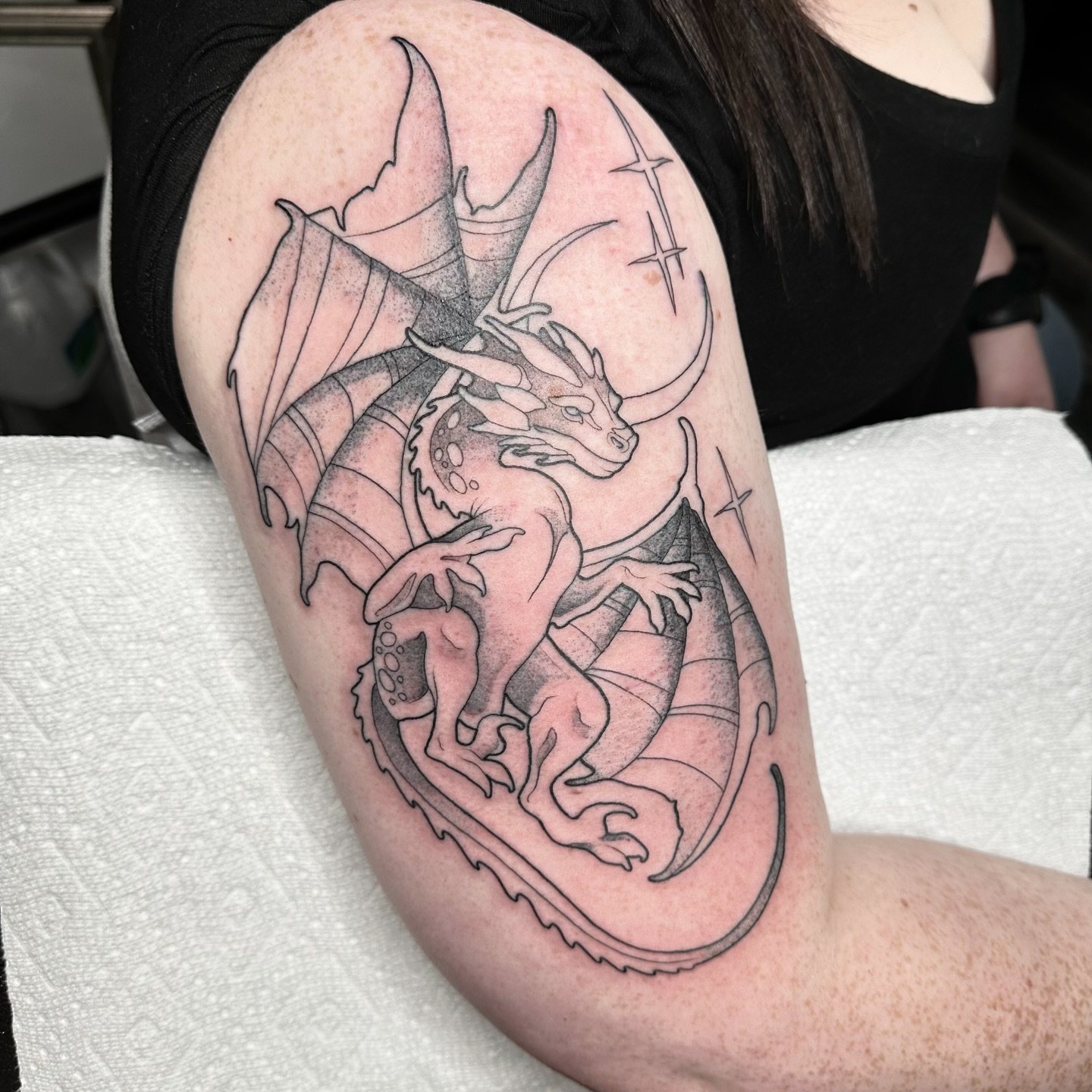 Dragon for Jensine (:

#oregontattoo #eugenetattoo