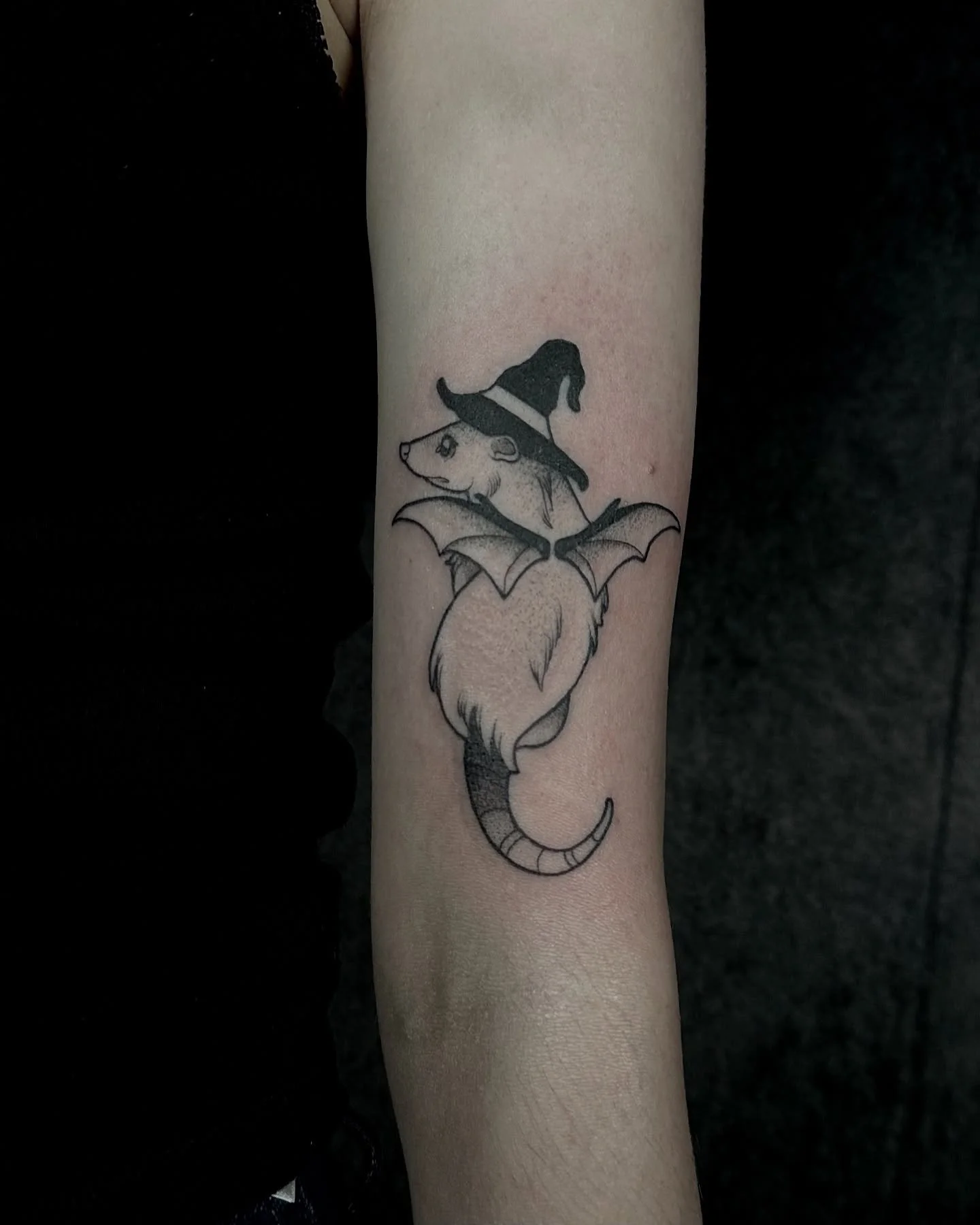 Little spooky opossum 🦇

#oregontattoo #eugenetattoo