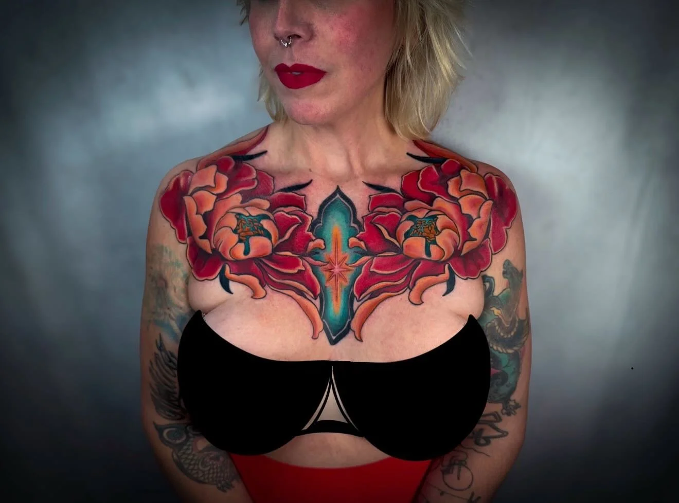 It still blows my mind when I get to create such powerful, life changing artwork with people. I say *WITH* specifically, because this is a collaborative process. I come in with ideas, my client comes in with ideas, and I never truly know what the out