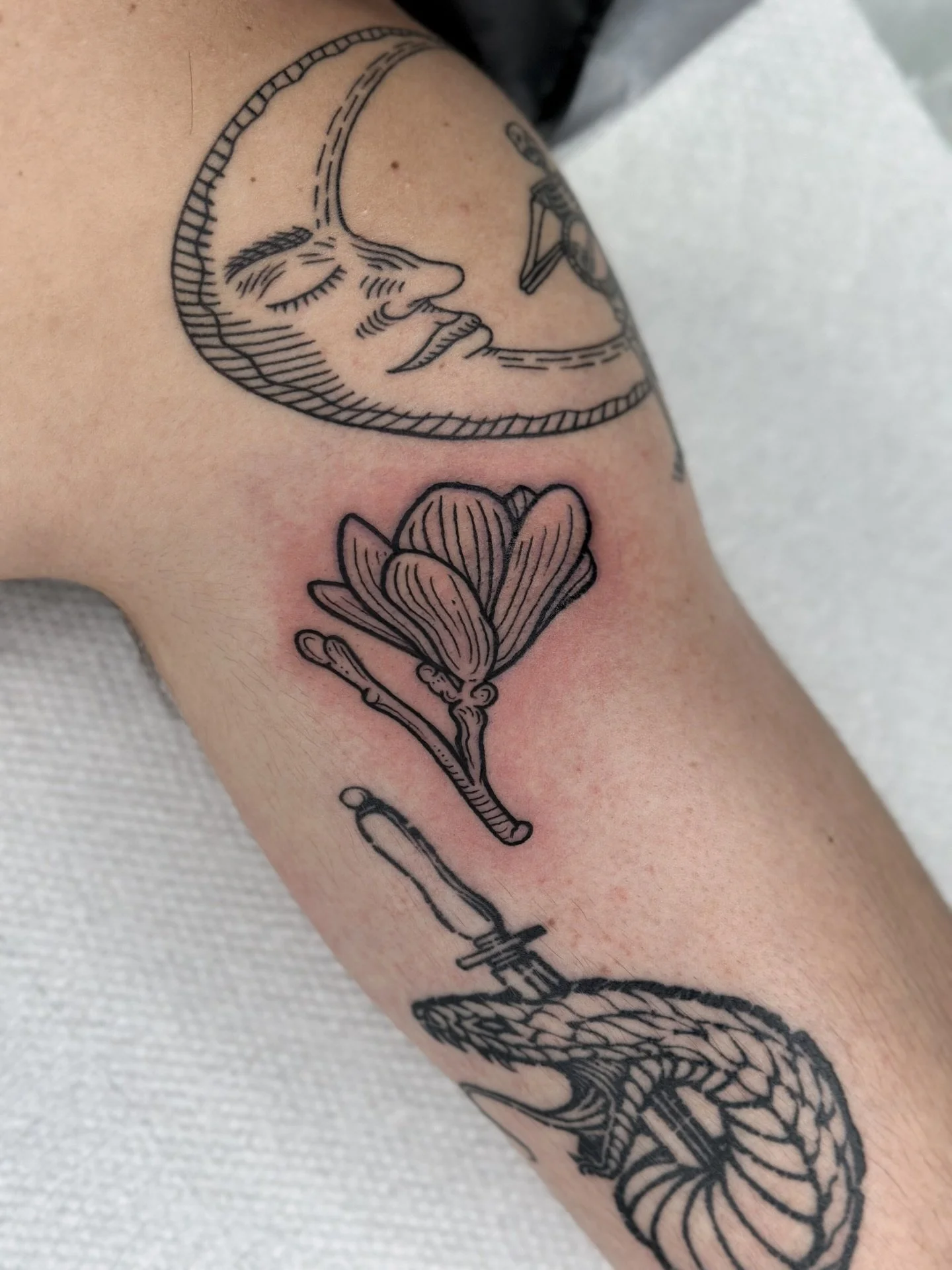Flash sweeties from recent 🌚

Done at @

My books for January and February are open for flash and customs! Booking link in bio and feel free to DM me with any questions 🖤

#woodcuttattoo #etchingtattoo #engravingtattoo #oregontattooartist #medieval