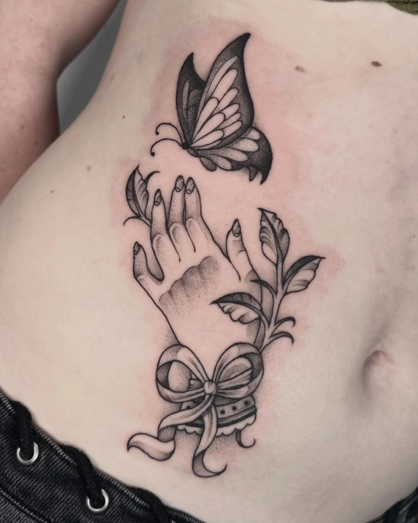 Got to do this pretty tummy tat as part of an upcoming project I&rsquo;ll be releasing soon!