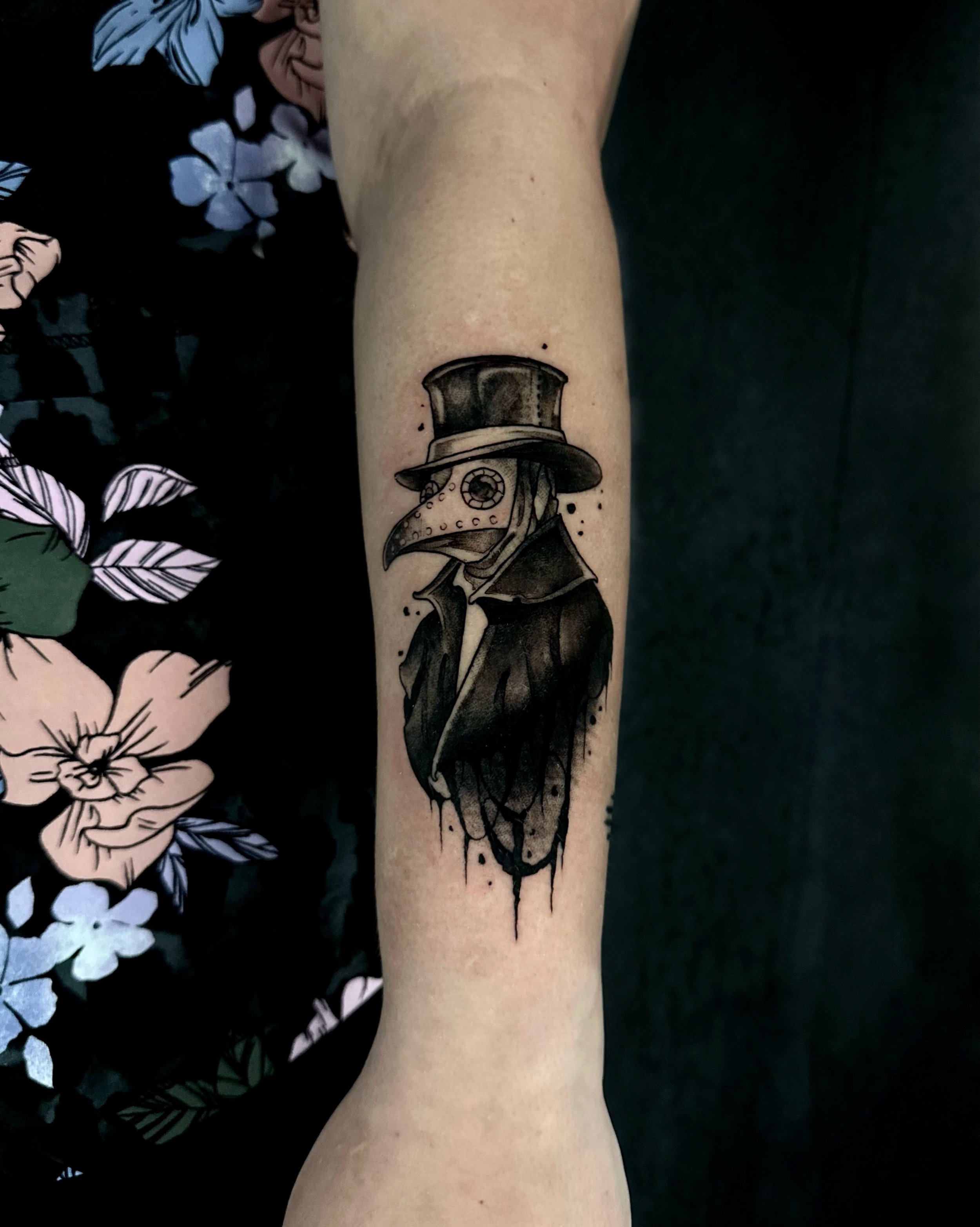 A wee plague doctor for Kristina 🐀