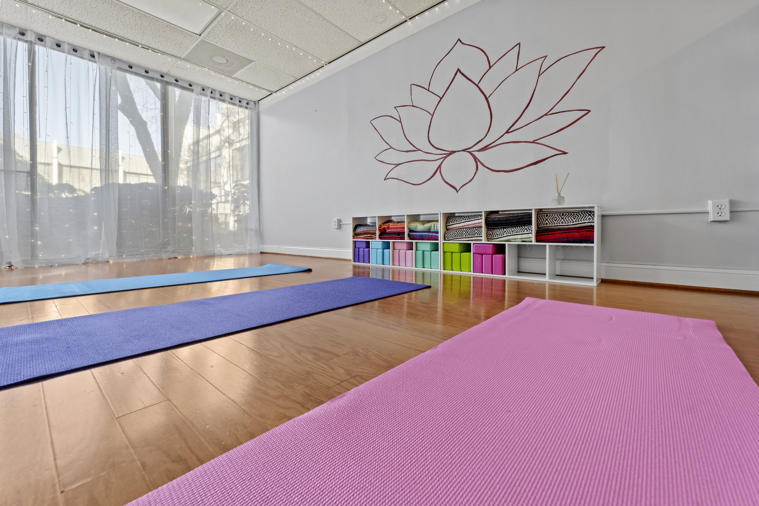 Yoga Studio Near Me - Purple Blossom Yoga Studio