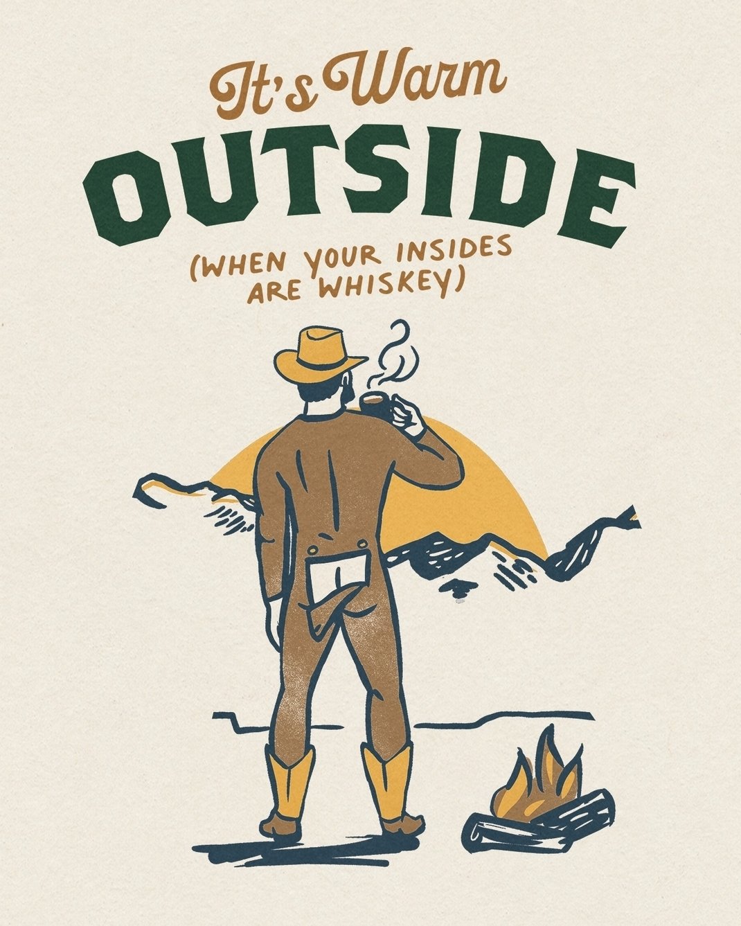 Who is cold?❄️ I'm not cold....
ok it's kind of cold.🥶
Who has their liquid long johns on today?