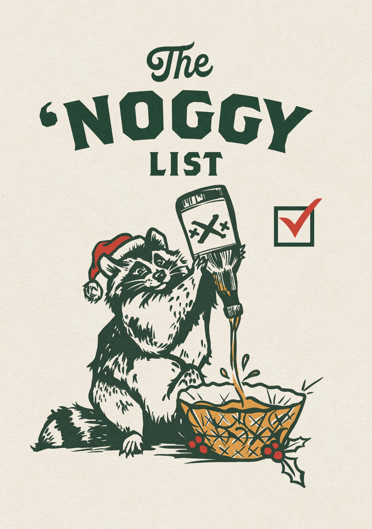 Christmas is almost here...
Are you on the "noggy or good list?