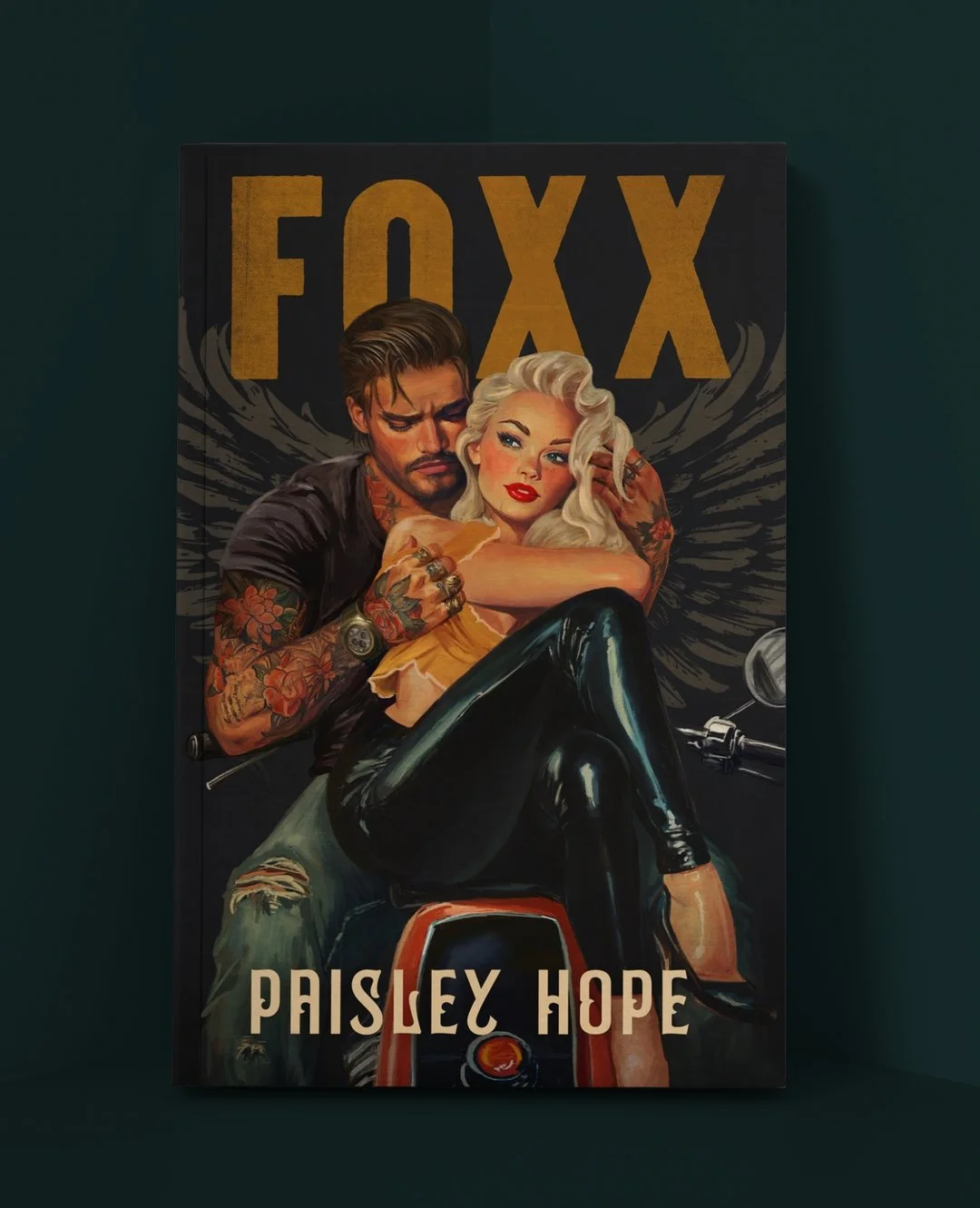 Loved drawing the cover for FOXX. 🖤🖤🖤