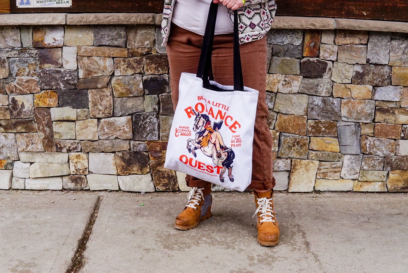 The perfect tote for your own romance quest ⚡