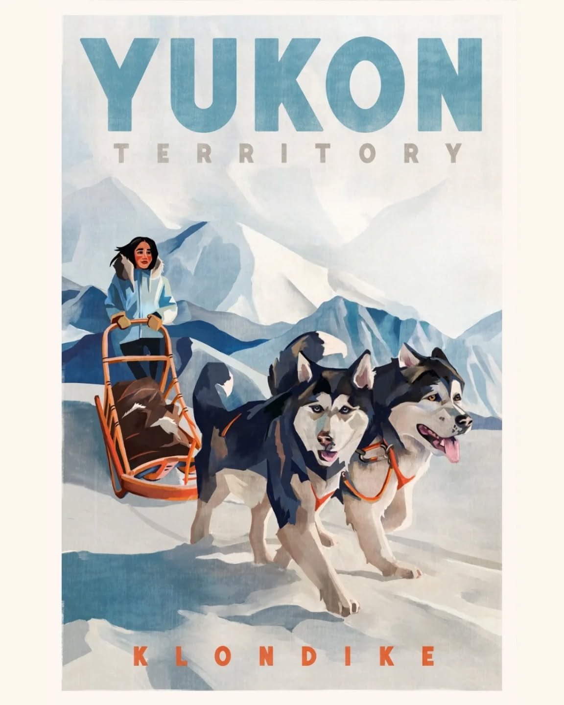 Anybody following the Iditarod? It's feeling like the Arctic outside right now ❄️🥶