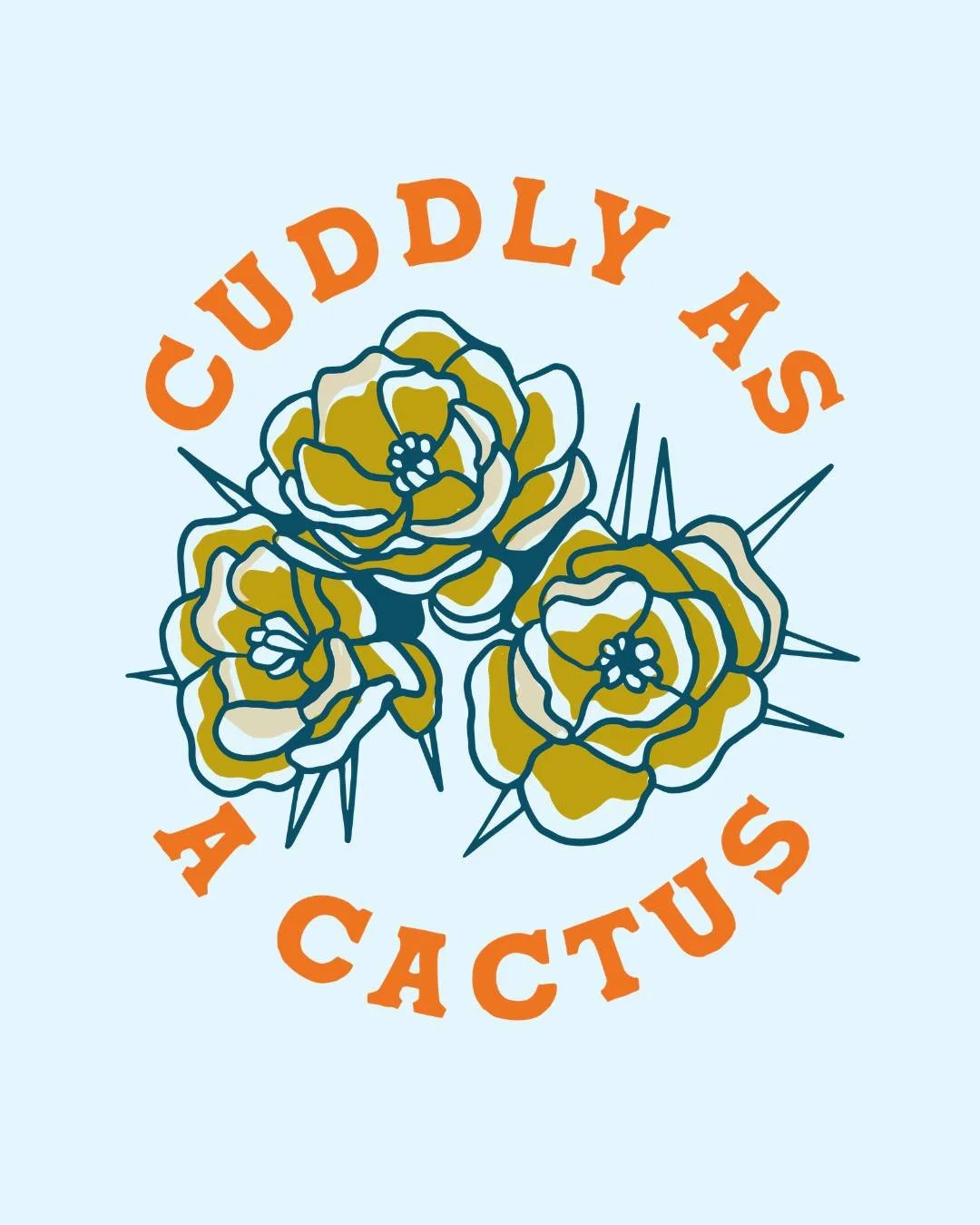 Some days I feel about as cuddly as a cactus 🌵