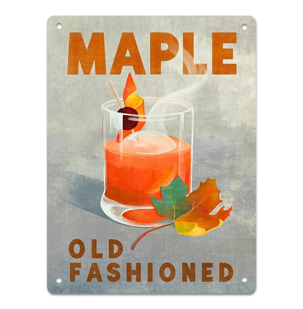 Old fashioneds are great...but a maple one just hits different 🥃