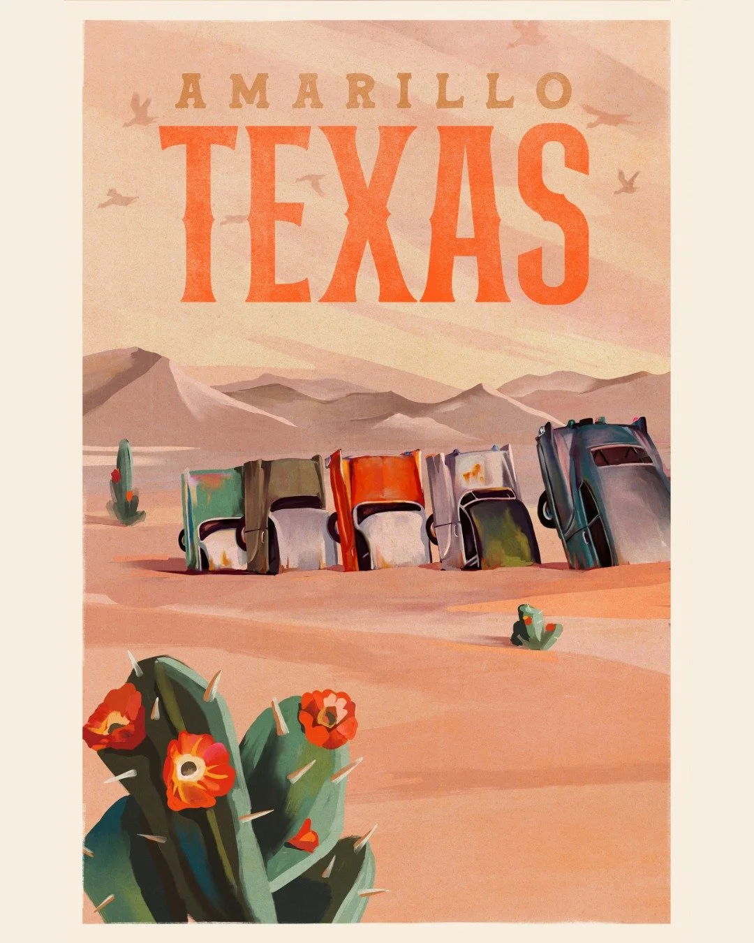 Amarillo by morning.... 🎶