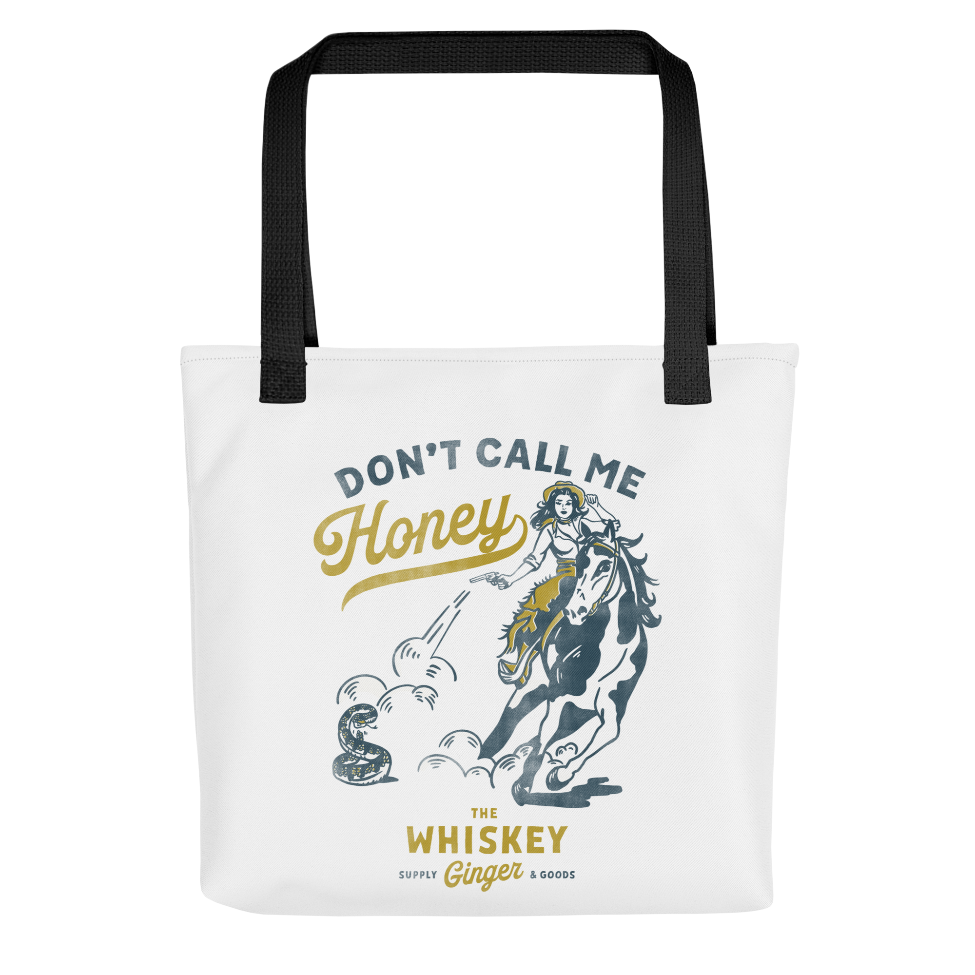 Don't Call Me Honey Cowgirl Tote bag