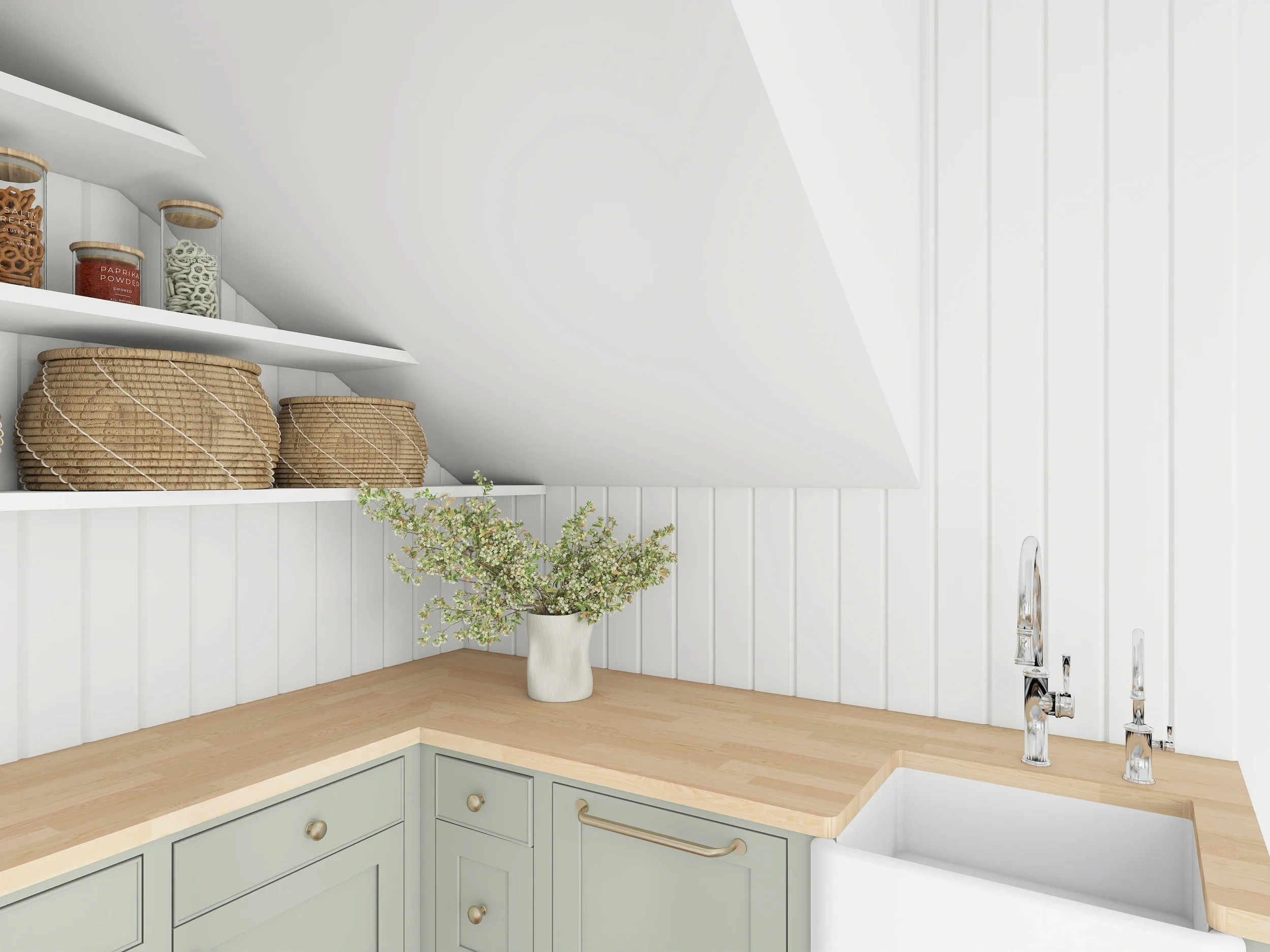 Traditional Pantry 3D photorealistic rendering 1.webp