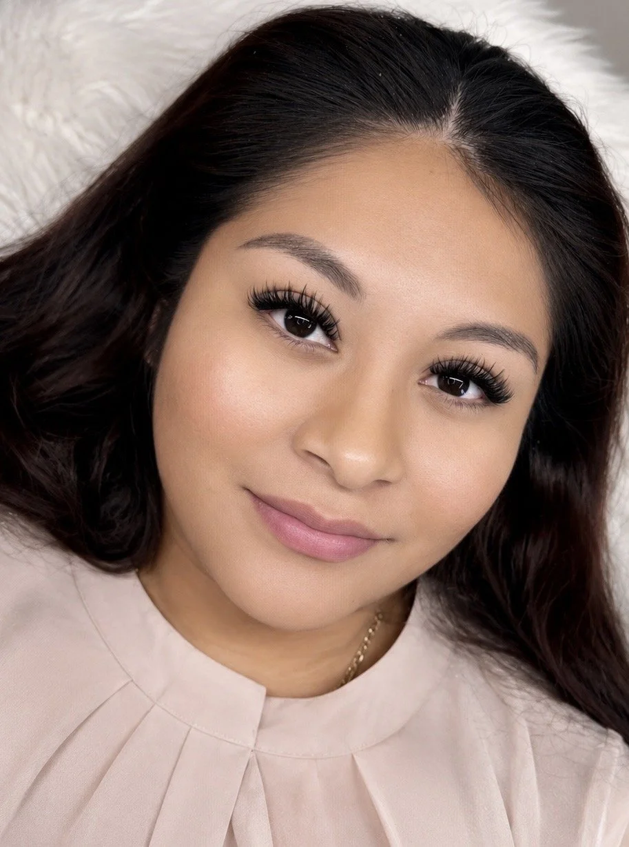 Custom volume lashes by Oceanside lash artist