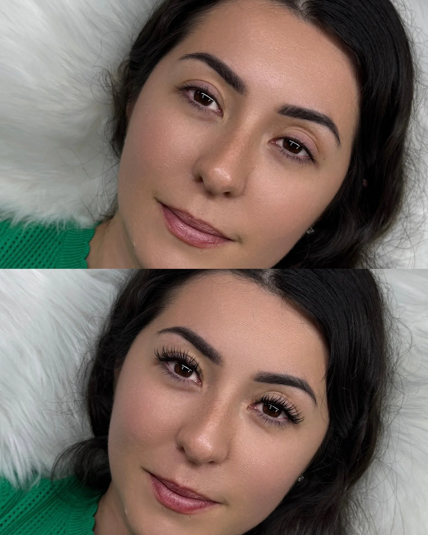 This gorgeous client came in wanting a soft, wispy set where she could wake up feeling confident every day, without needing mascara or extra effort.

With this customized lash map, we created a lightweight, airy set that perfectly compliments her fea