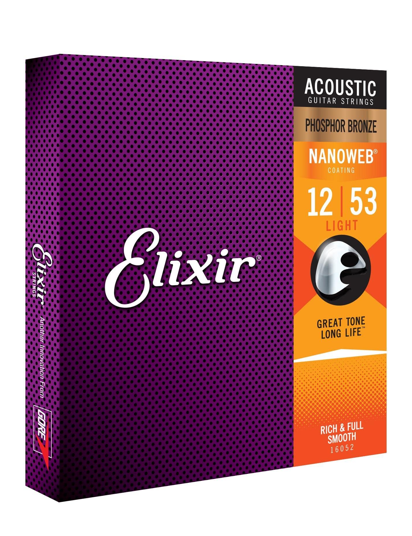 ELIXER P/BRONZE ACOUSTIC LT E16052