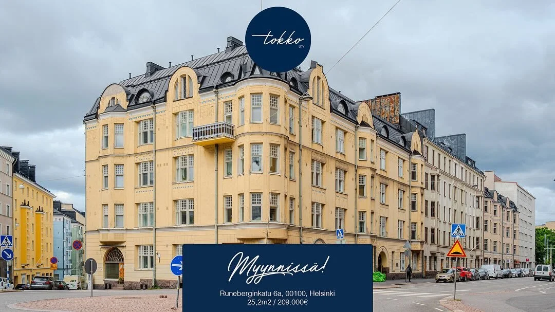 Uusia koteja myyntiin! 
&nbsp;
Upea 25,2m2 JUGEND -YKSI&Ouml; aivan tennispalatsin takapihalla Etu-T&ouml;&ouml;l&ouml;ss&auml; ja t&auml;ysin uniikki OMALLA PIHALLA varustettu 37,5m2 koti Taka-T&ouml;&ouml;l&ouml;ss&auml;.
&nbsp;
Molempiin linkki bi