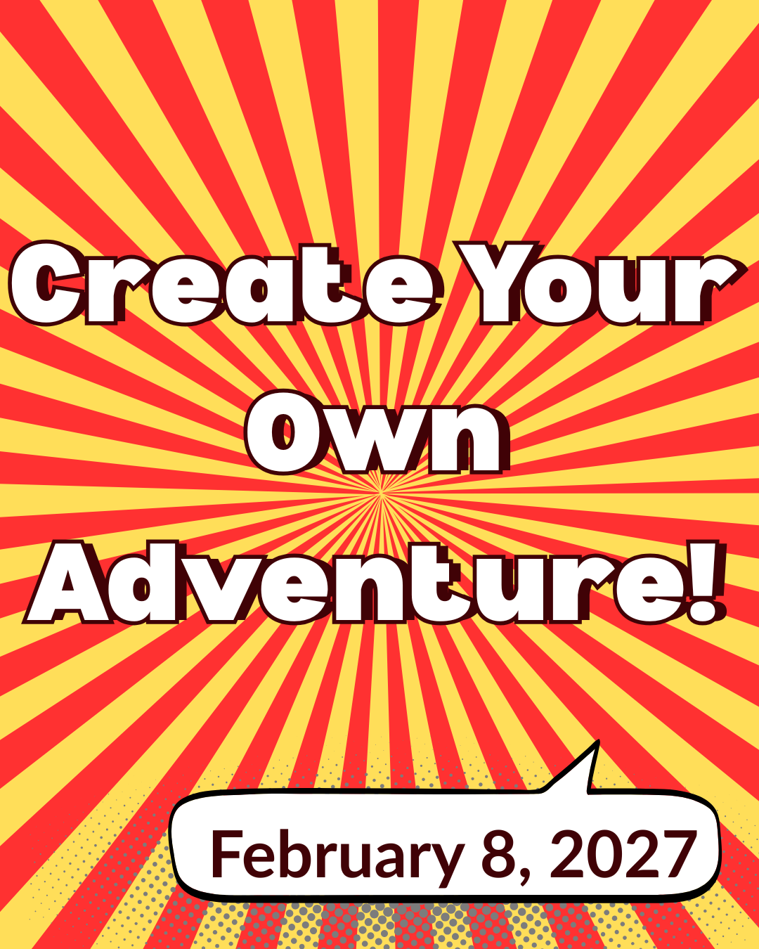 Point of Departure: Create Your Own Adventure!
