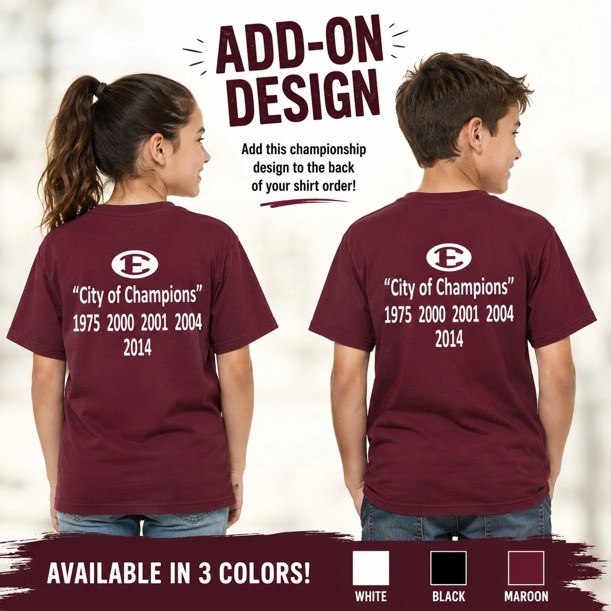 City Of Champions Add on design