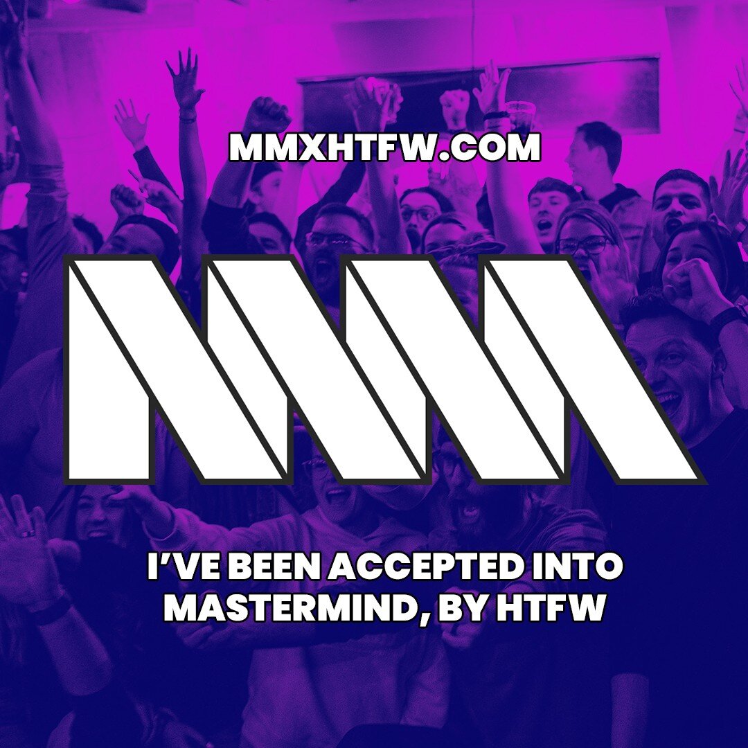 I am extremely excited to be a part of #mmxhtfw this year. I'll have a chance to improve my business, learn a TON about my craft, and make some incredible connections. I'm overjoyed and can't wait to get started, thank you @howtofilmweddings for the 
