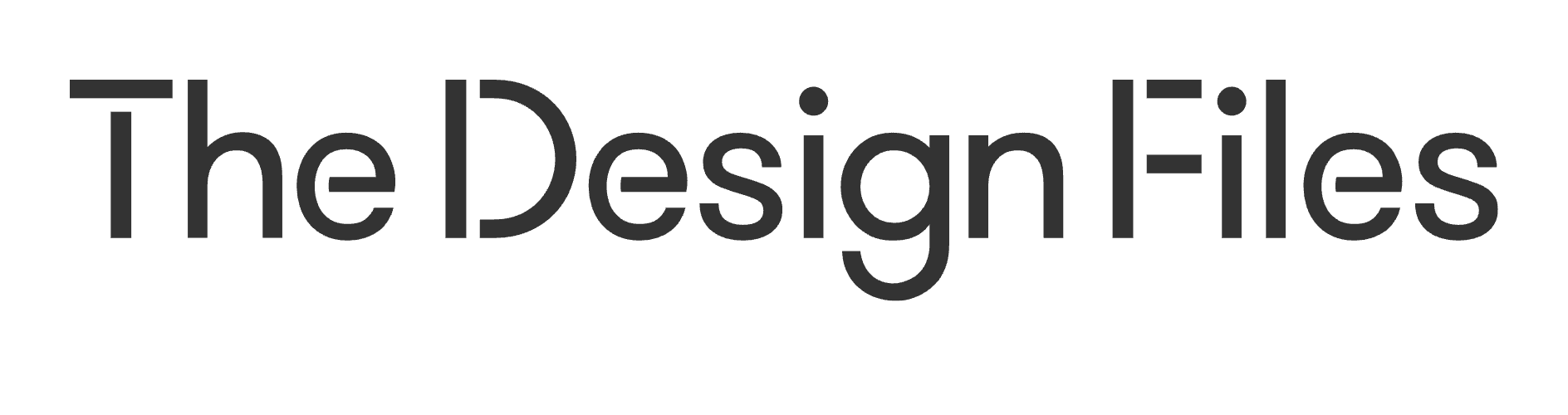 Text saying 'The Design Files' in black font