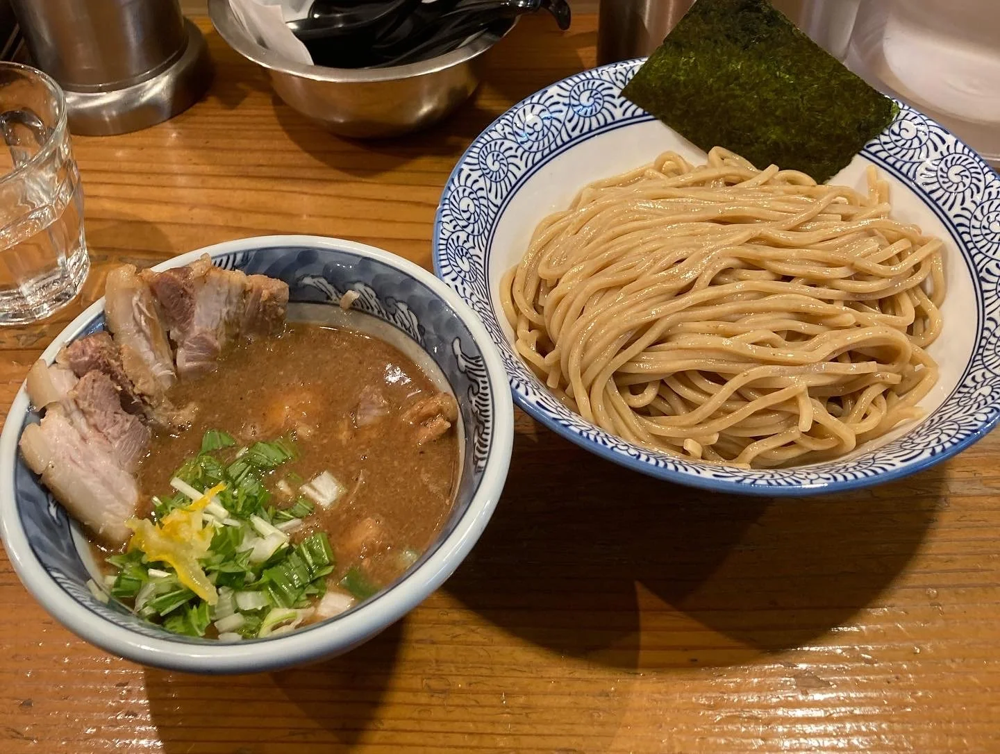The main attraction at Dogenzaka Mammoth: Noukou Tsukemen