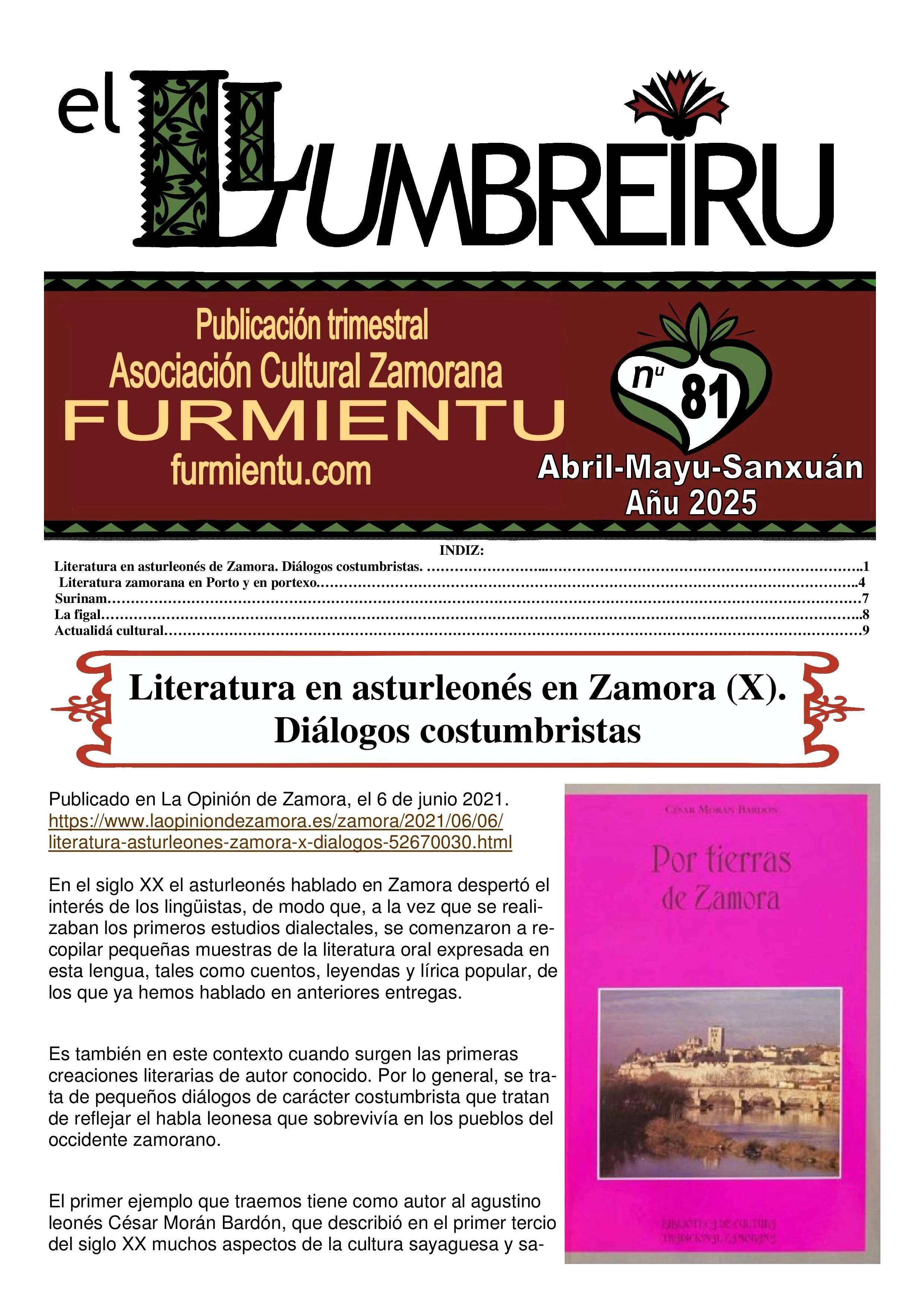 El Llumbreiru 81