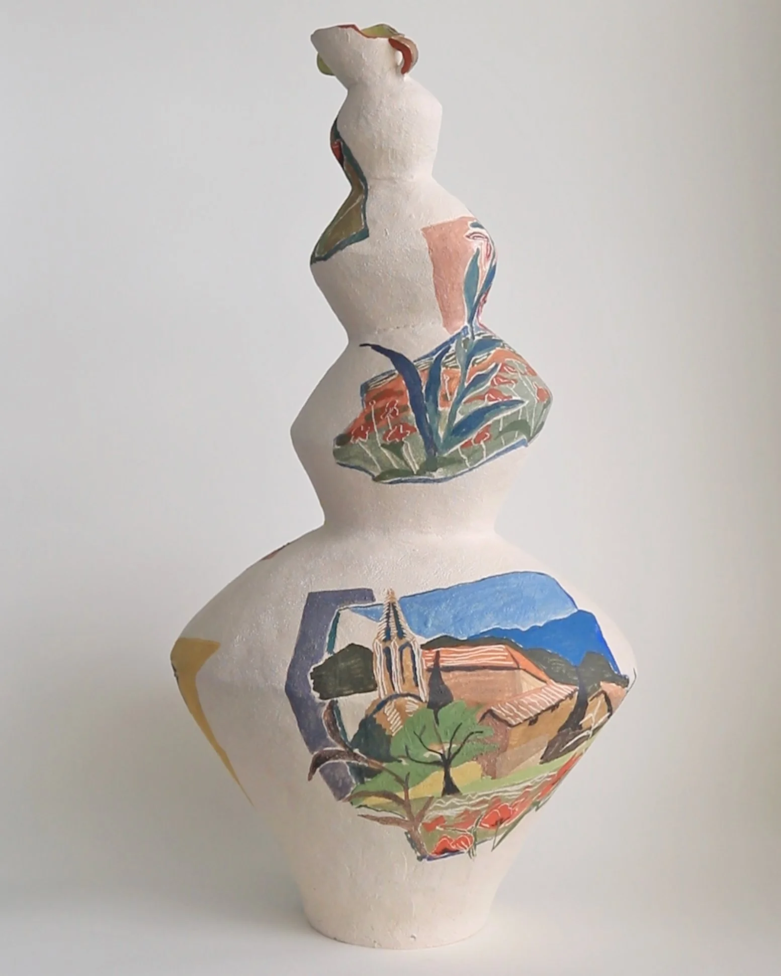 Wobble sculpture: approx 50cm tall / 26cm wide