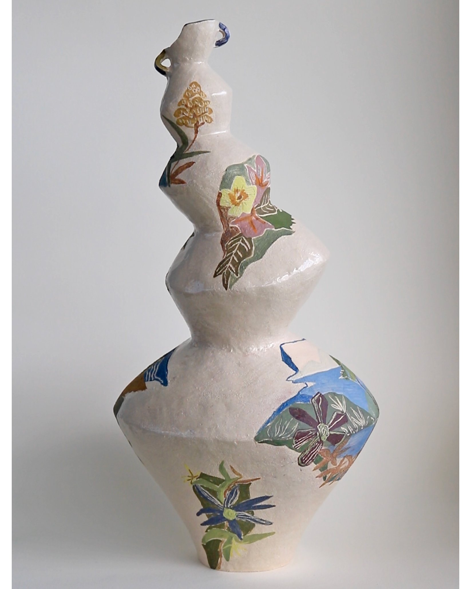 Wobble sculpture: approx 48cm tall / 24cm wide