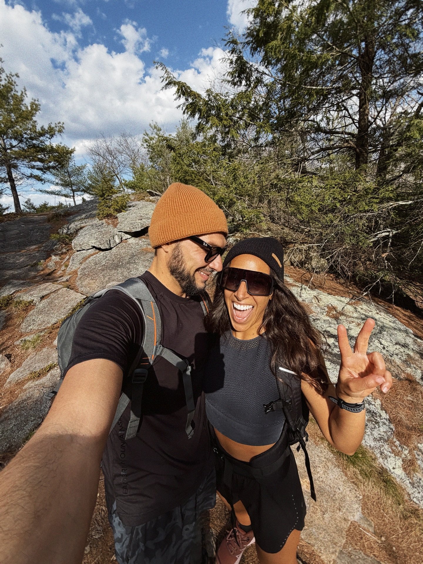 cusp of summer 🌞✨

outfitted by the best for a day in the wild. shoutout to @easternmntnsports for keeping us trail-ready. 🏔️