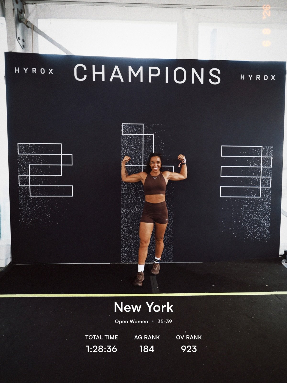 NYC 🖤 HYROX 

next stop: boston in october ✔️