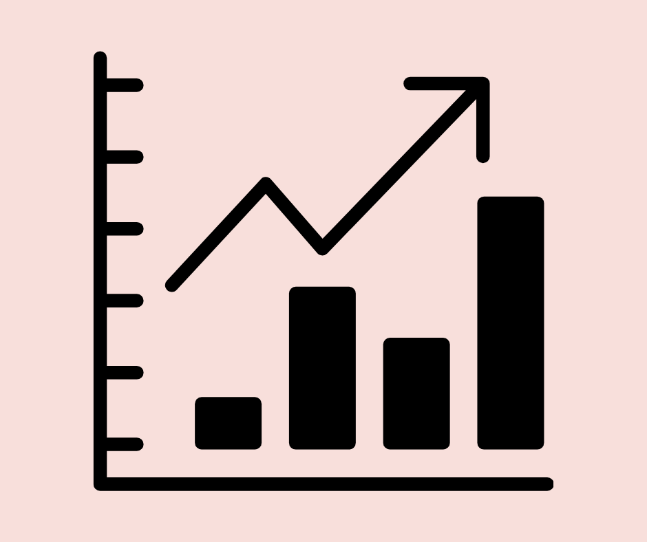 Значок статистики для презентации