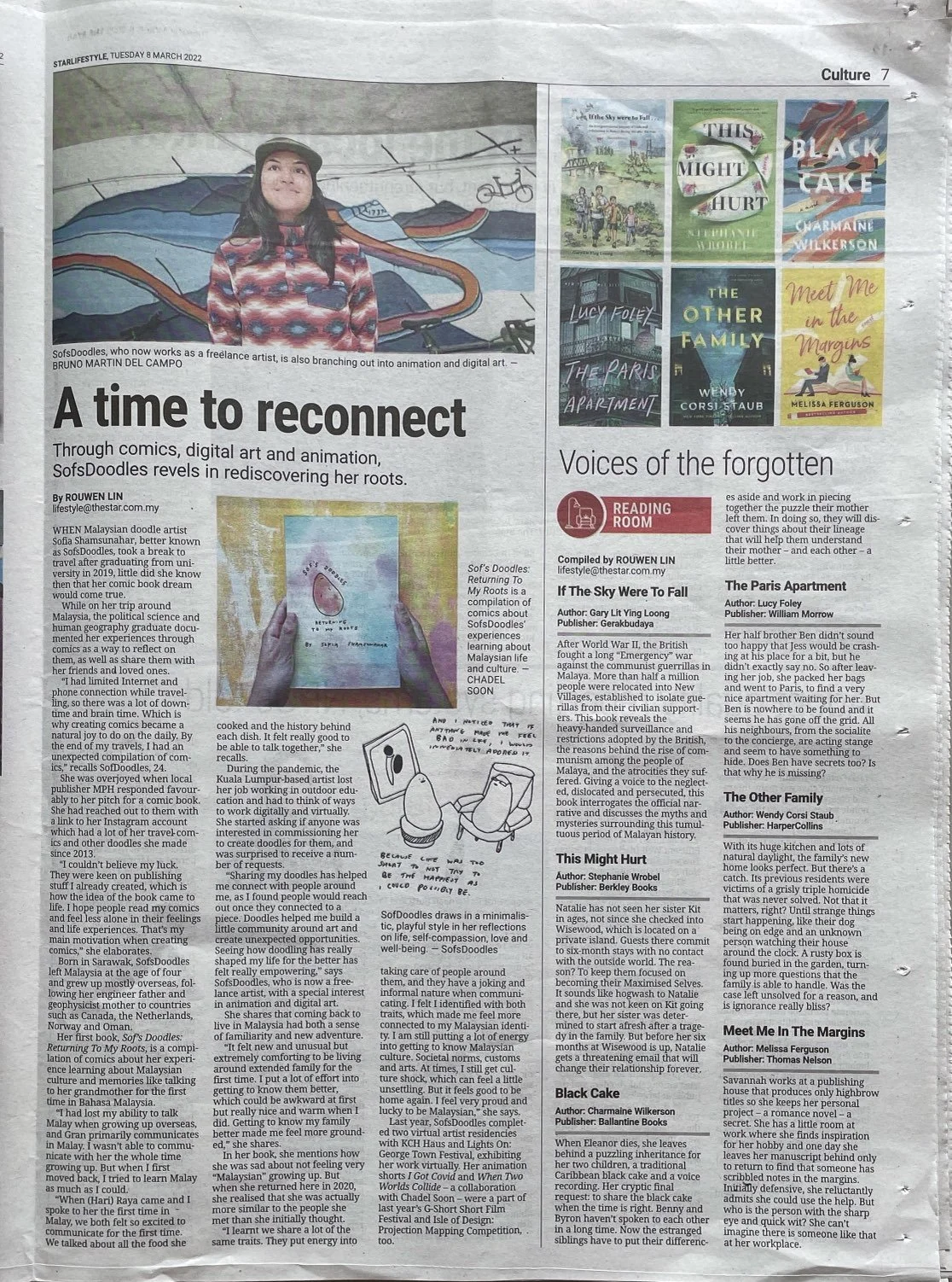 THE STAR - A Time to Reconnect - By Rouwen Lin - March 08, 2022