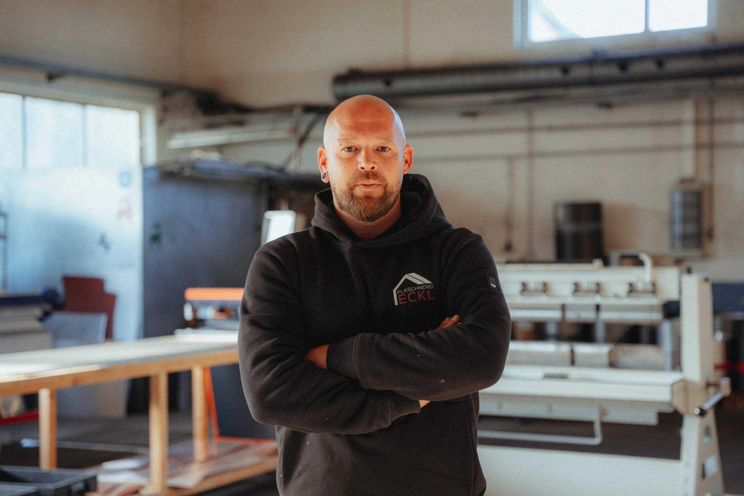 Mitarbeiter bei Flaschnerei Alexander Eckl