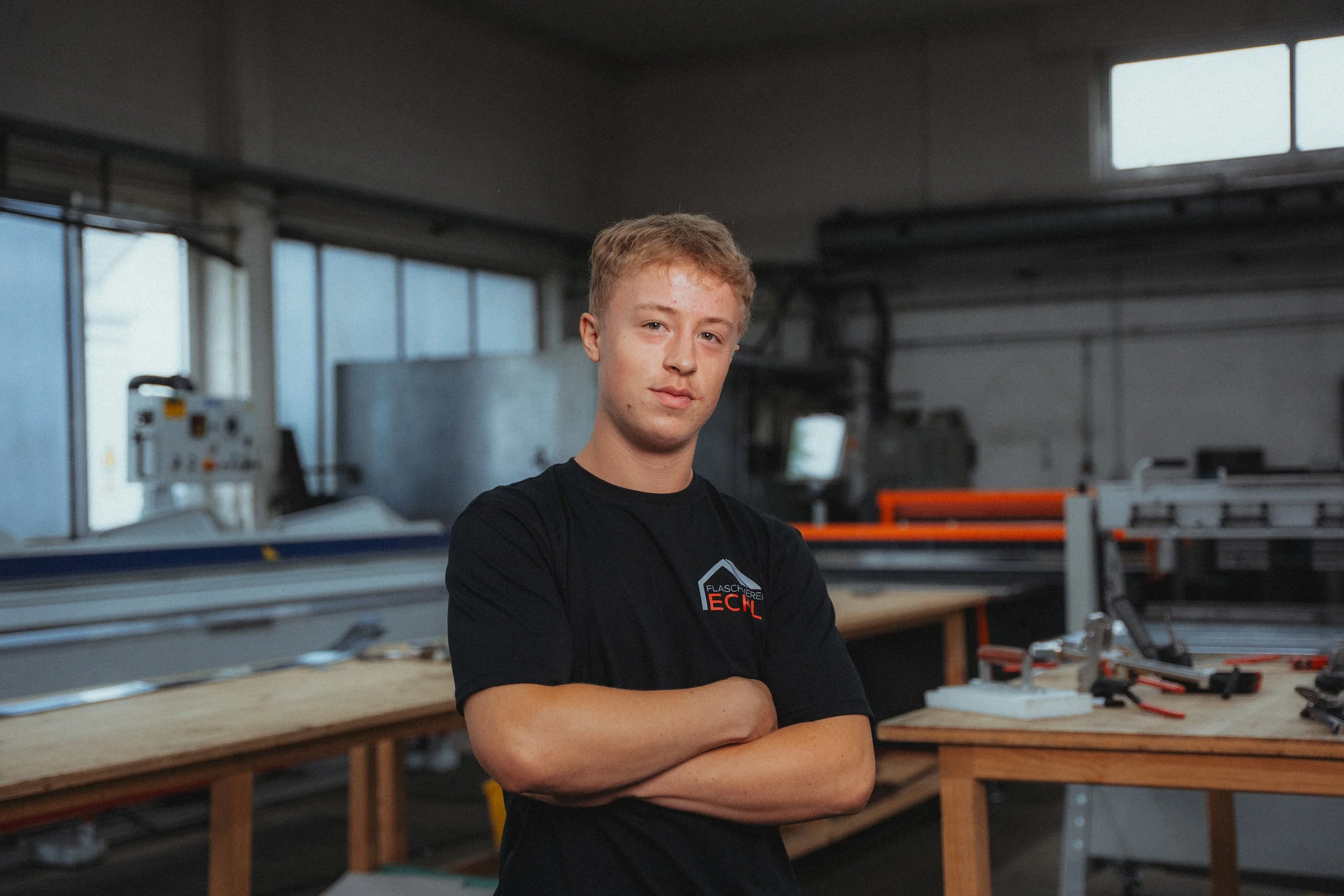 Mitarbeiter bei Flaschnerei Alexander Eckl