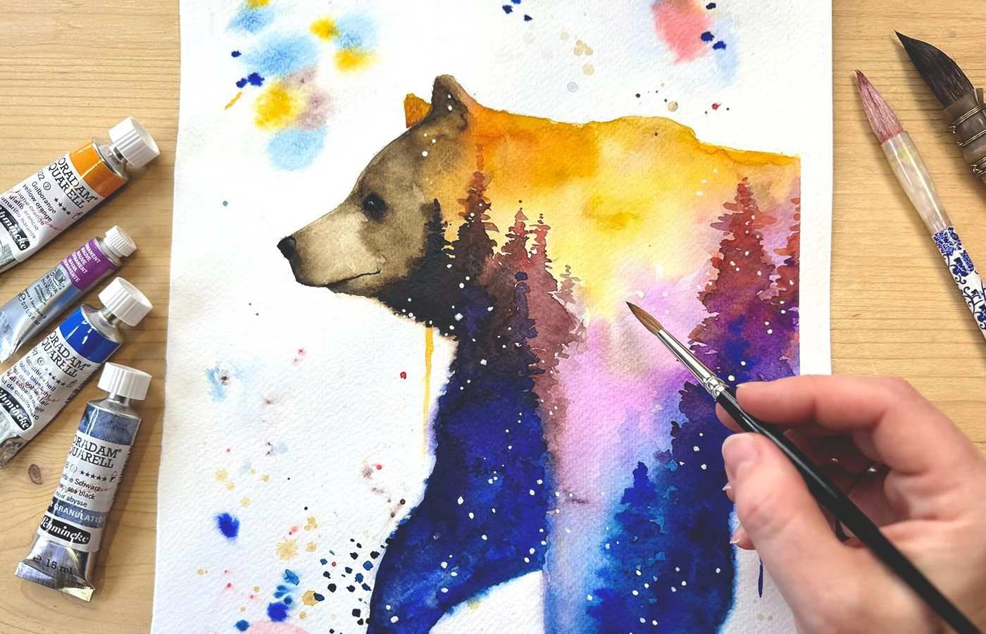 Medveď a rozprávkový les