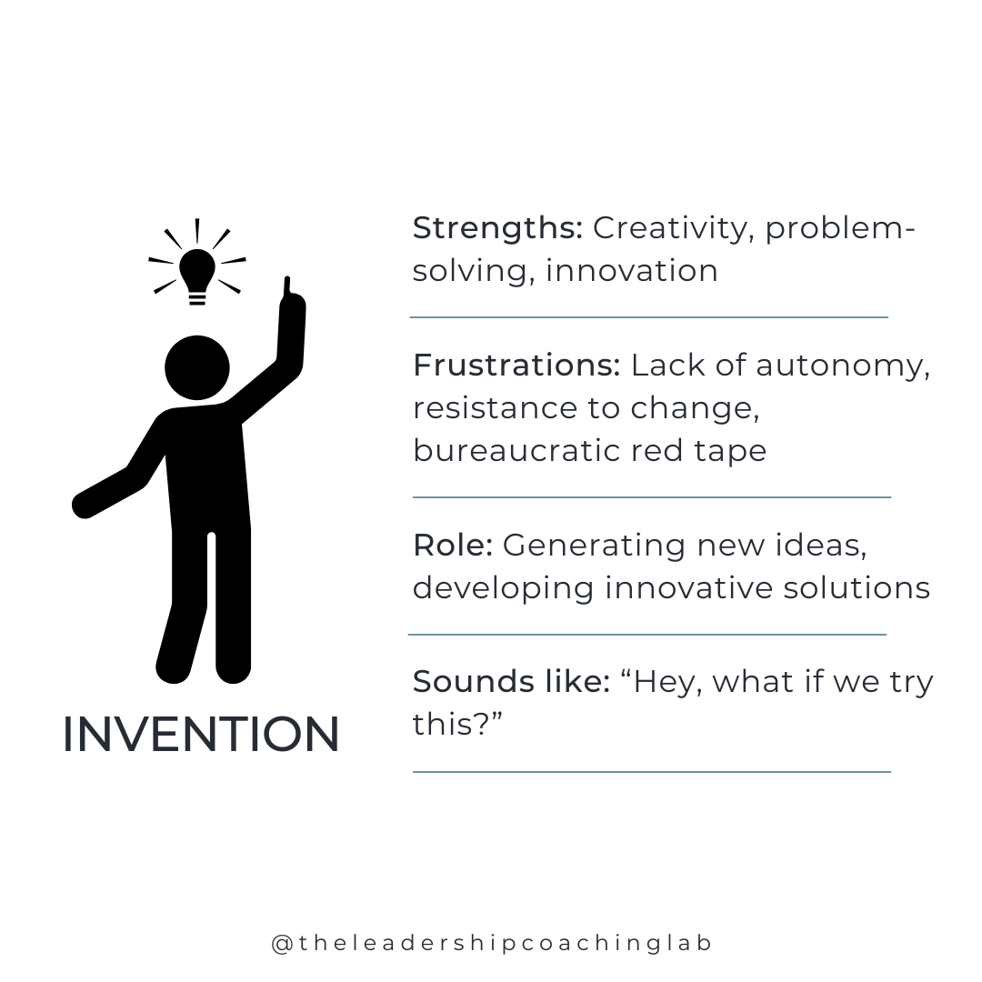 Illustration of the Genius of Invention showing creative thinking and generating new ideas to solve problems within a team