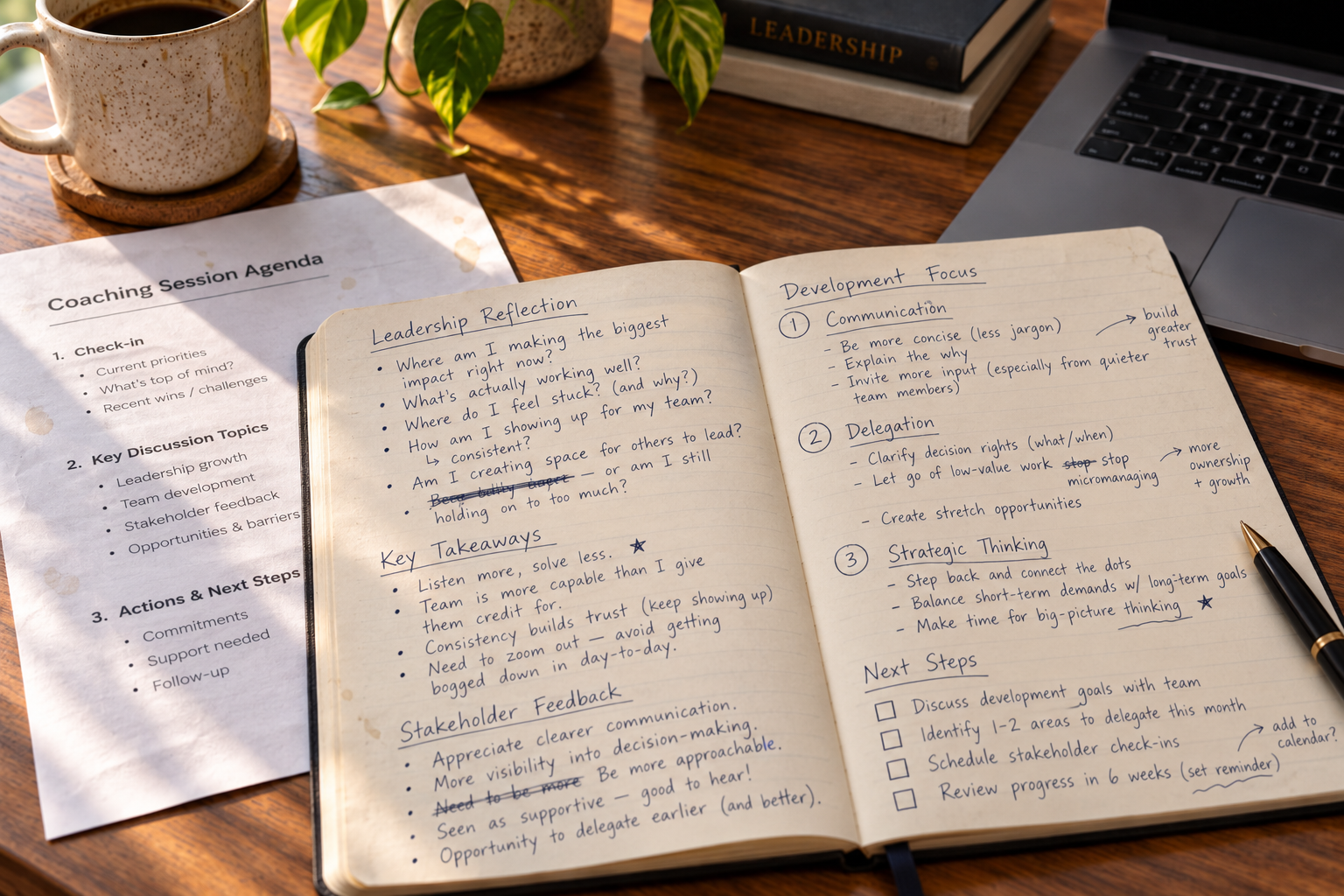 How Stakeholder-Centered Coaching Turns Feedback Into Leadership Growth