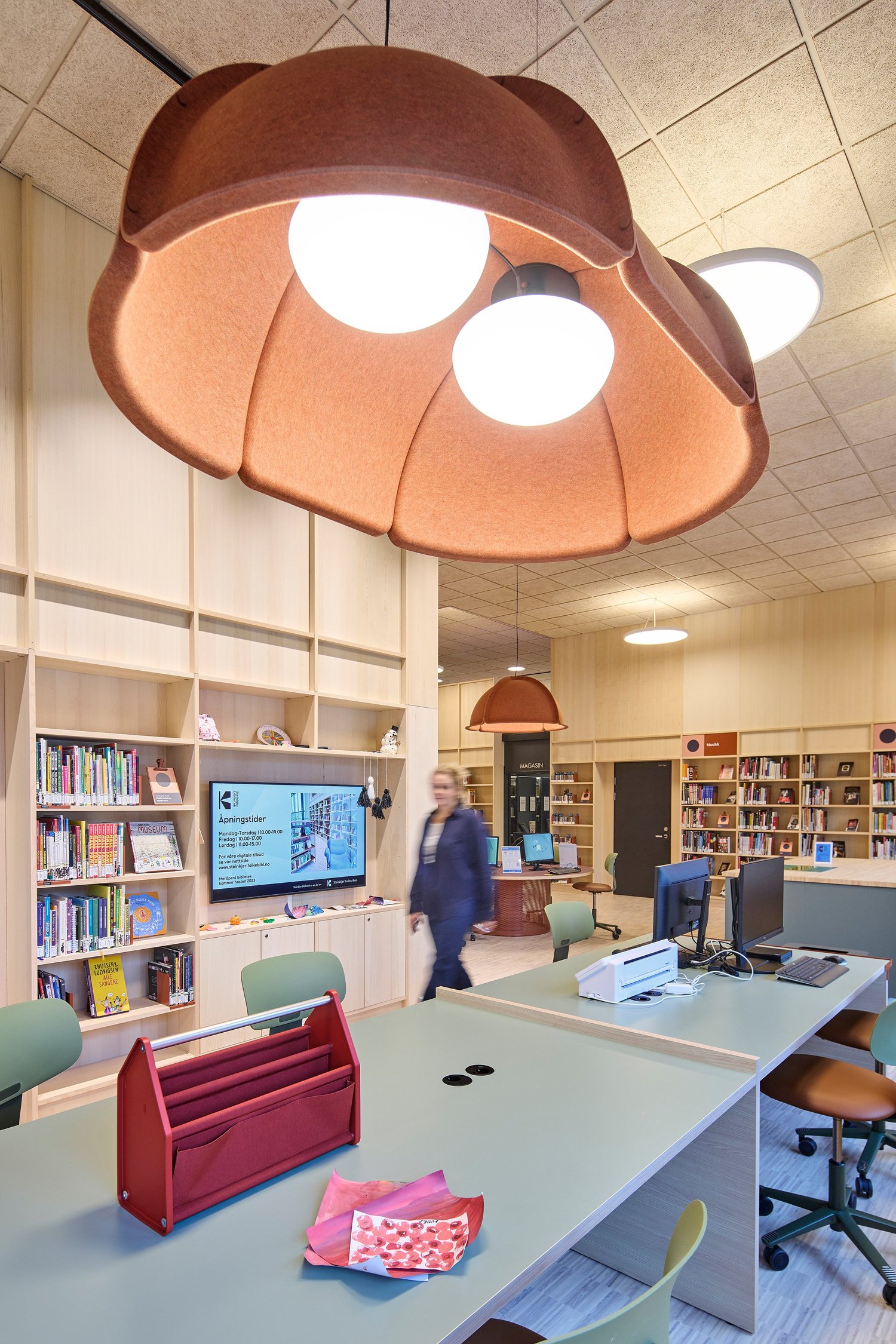 Prosjekter - Steinkjer Kulturhus — I-d. Interiørarkitektur & Design