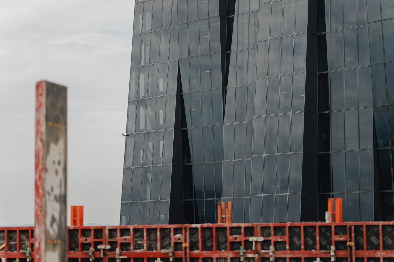 Baustellenfotos - Projekt DC Tower 2 für Porr in Wien