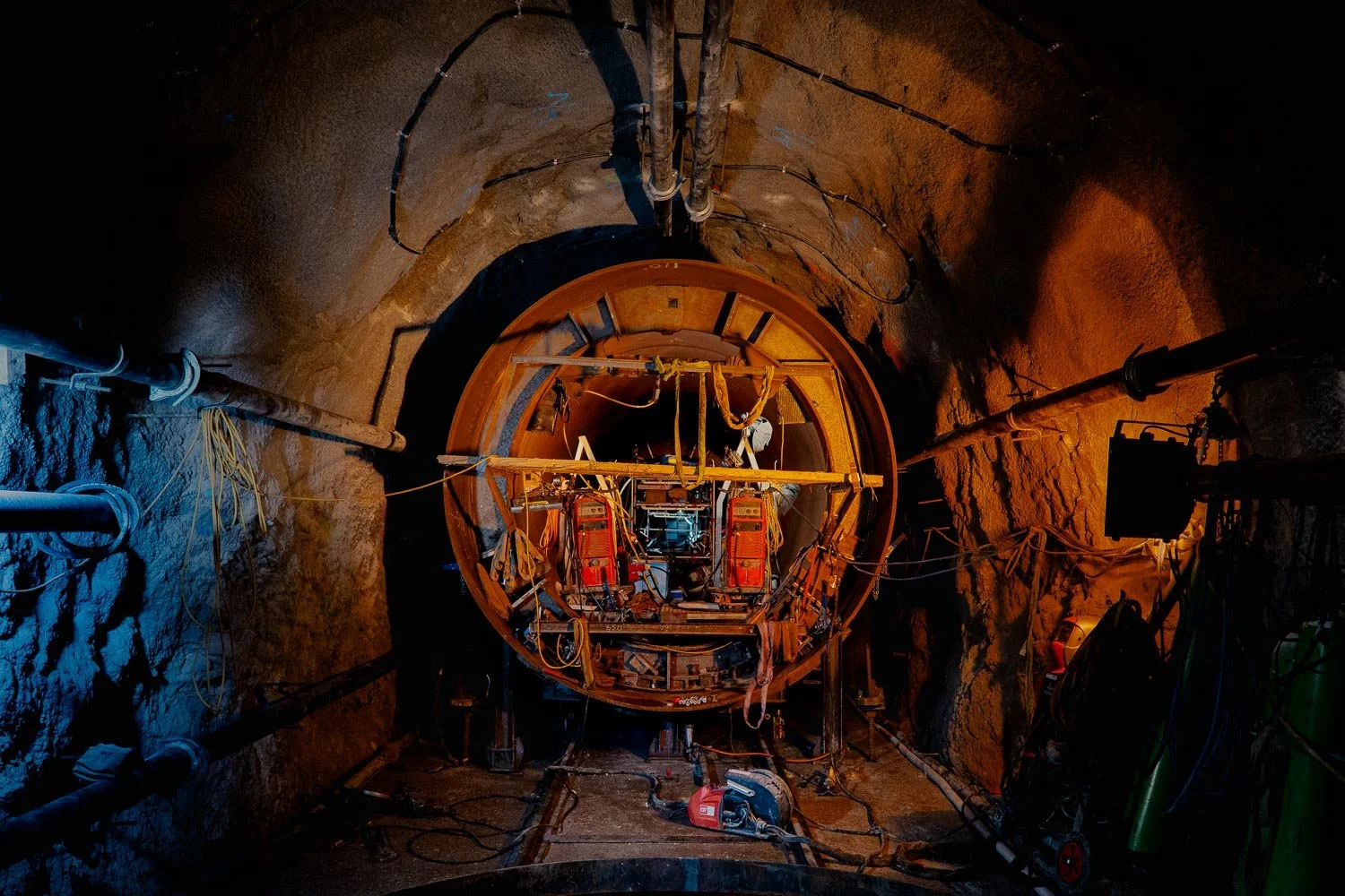 Baustellenfotos vom Projekt Pumpspeicherkraftwerk Ebensee für PORR.