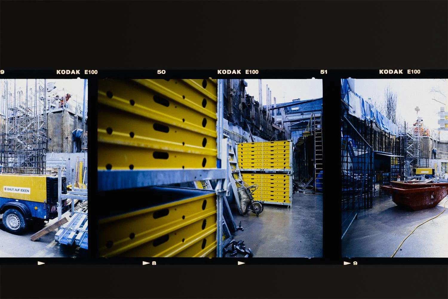 Kodak E100: Wenn Perfektion auf die Baustelle trifft – Ein Selbstversuch